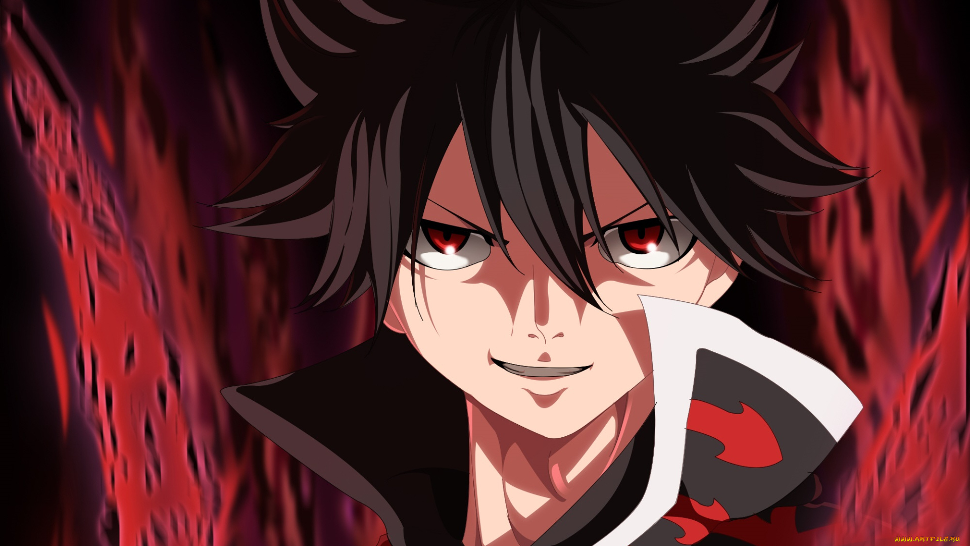 аниме, fairy, tail, хвост, феи