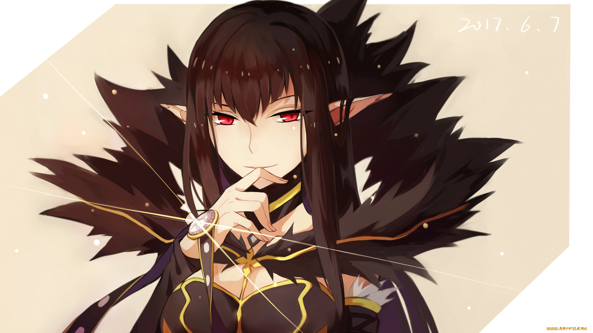 аниме, fate, stay, night, девушка