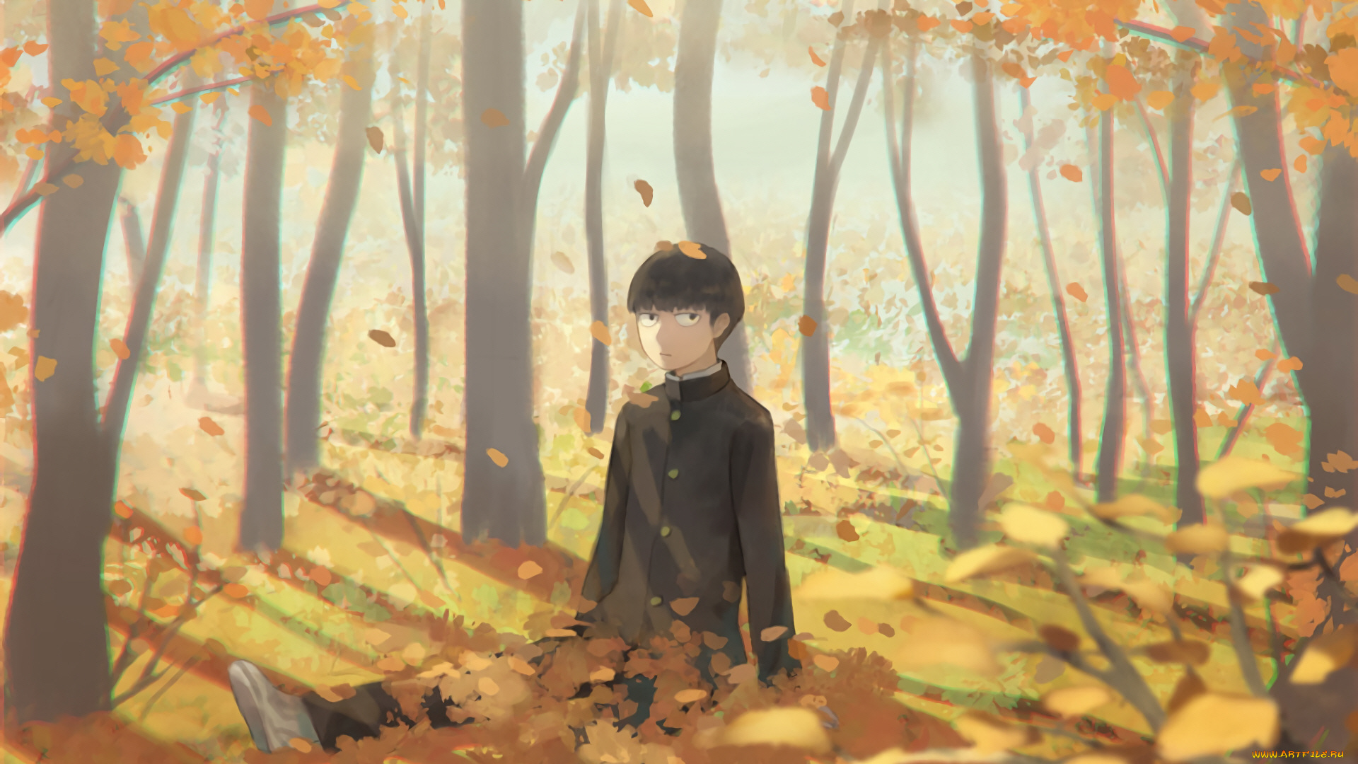 аниме, mob, psycho, 100, моб, психо, 100