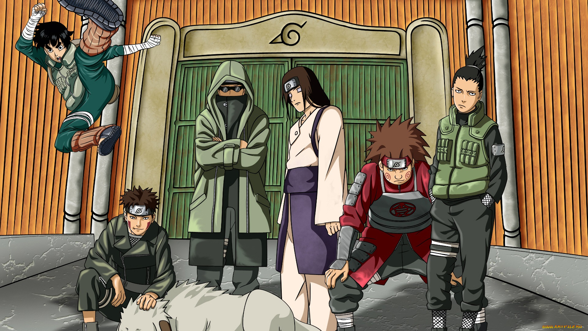 аниме, naruto, персонажи