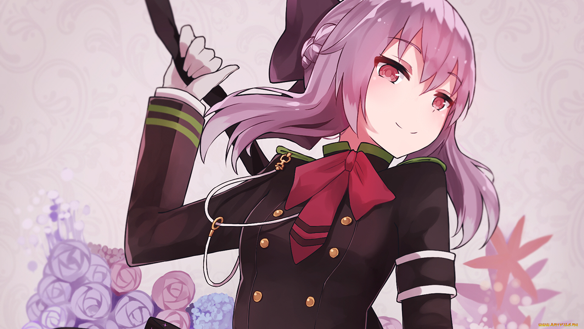 аниме, owari, no, seraph, девушка