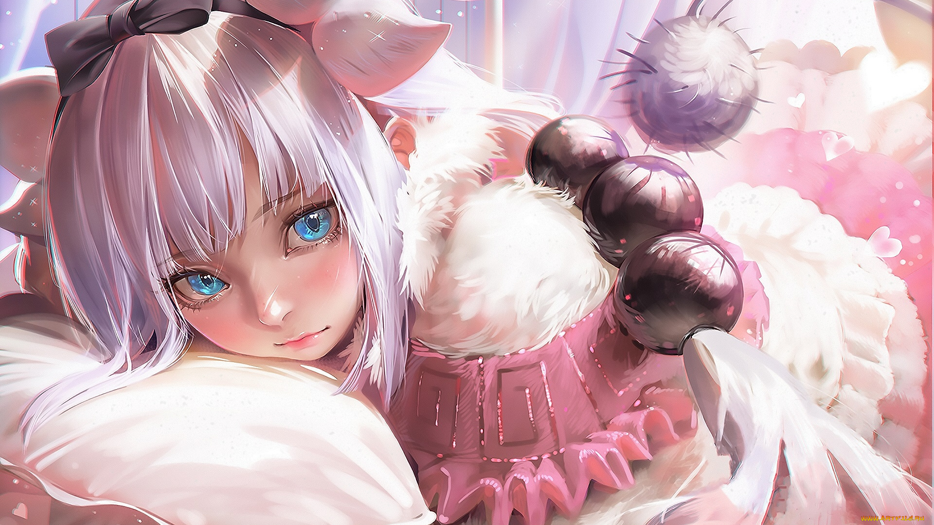 аниме, touhou, девушка