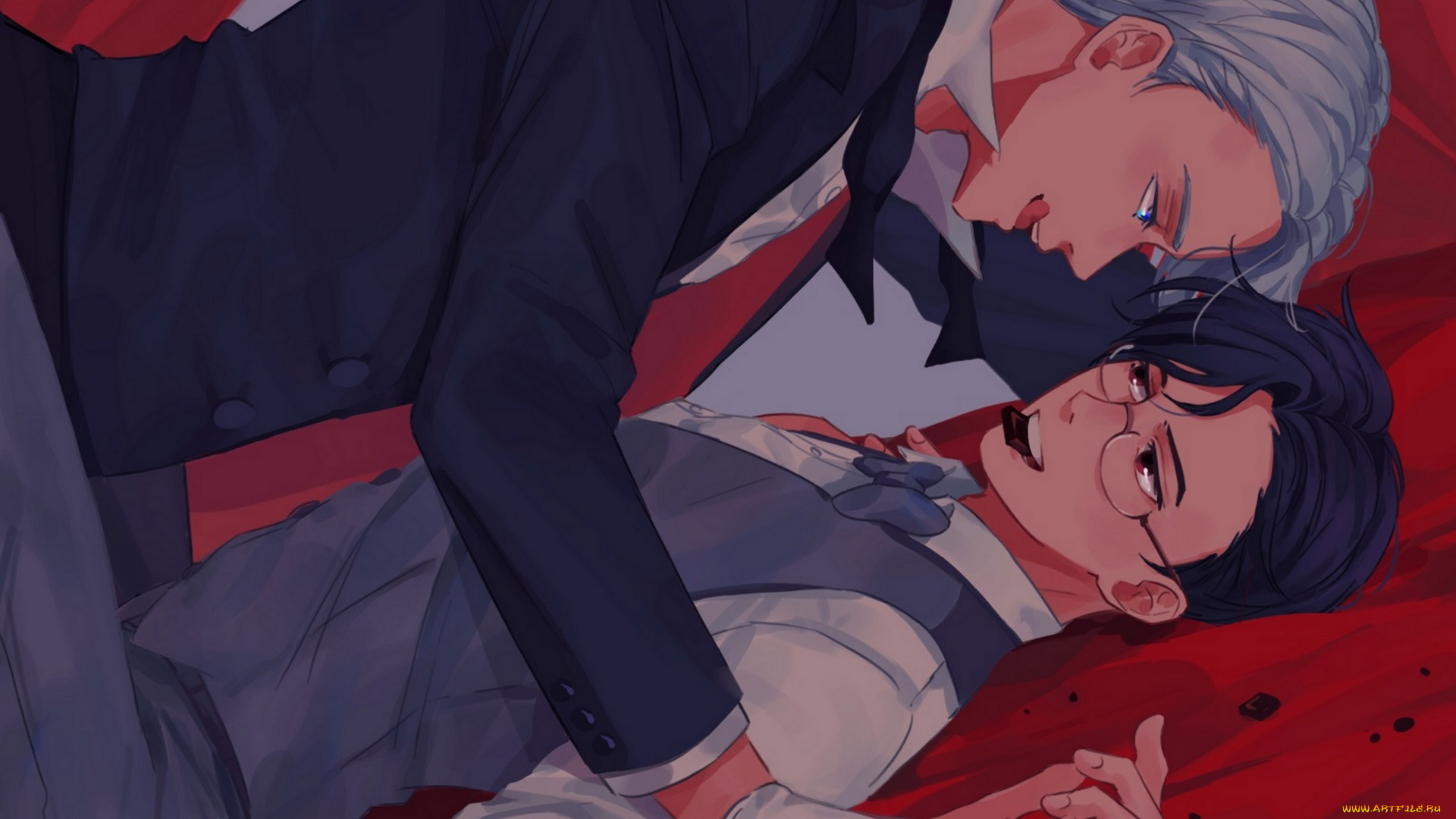 аниме, yuri, on, ice, парни