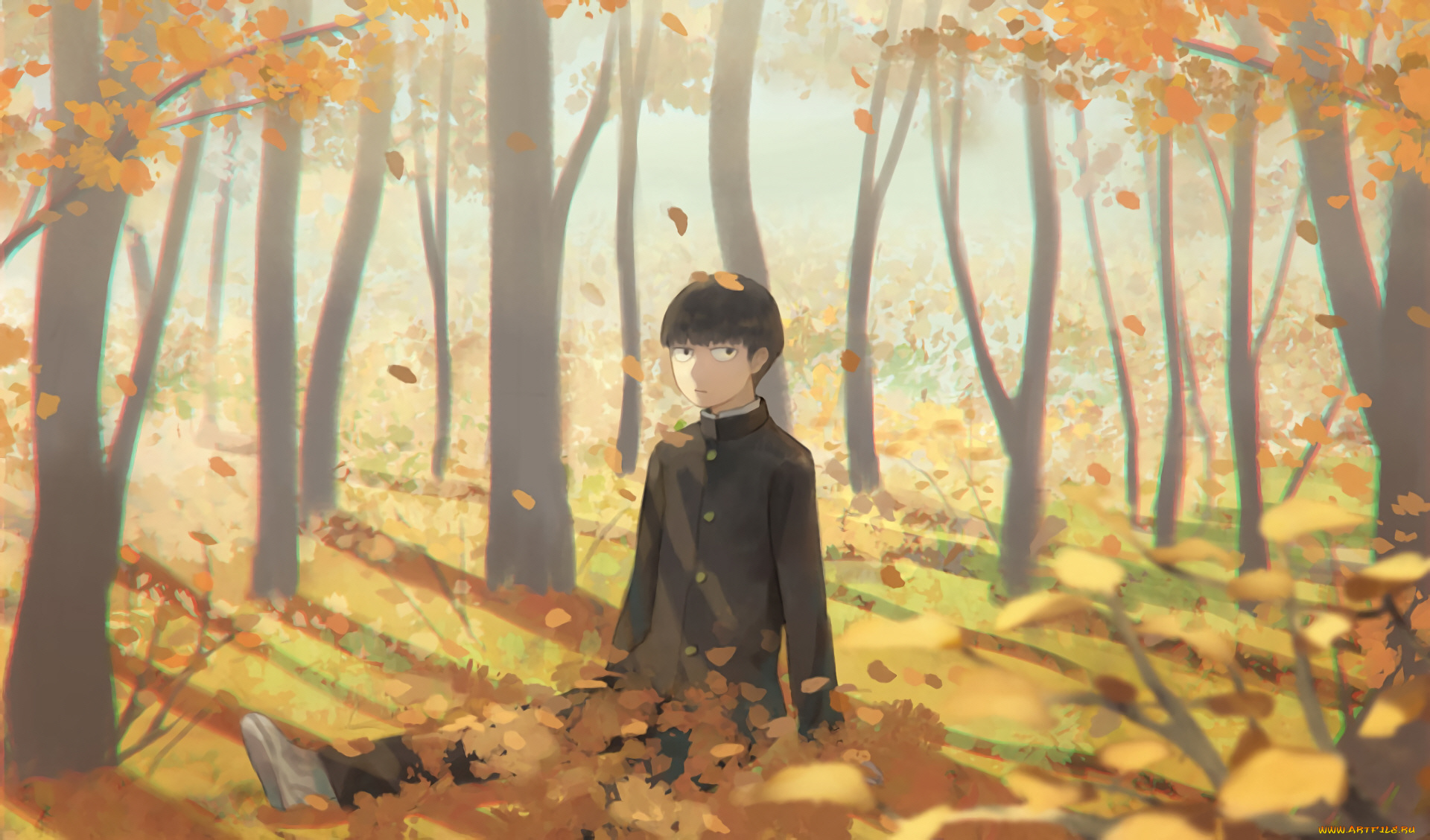 аниме, mob, psycho, 100, моб, психо, 100