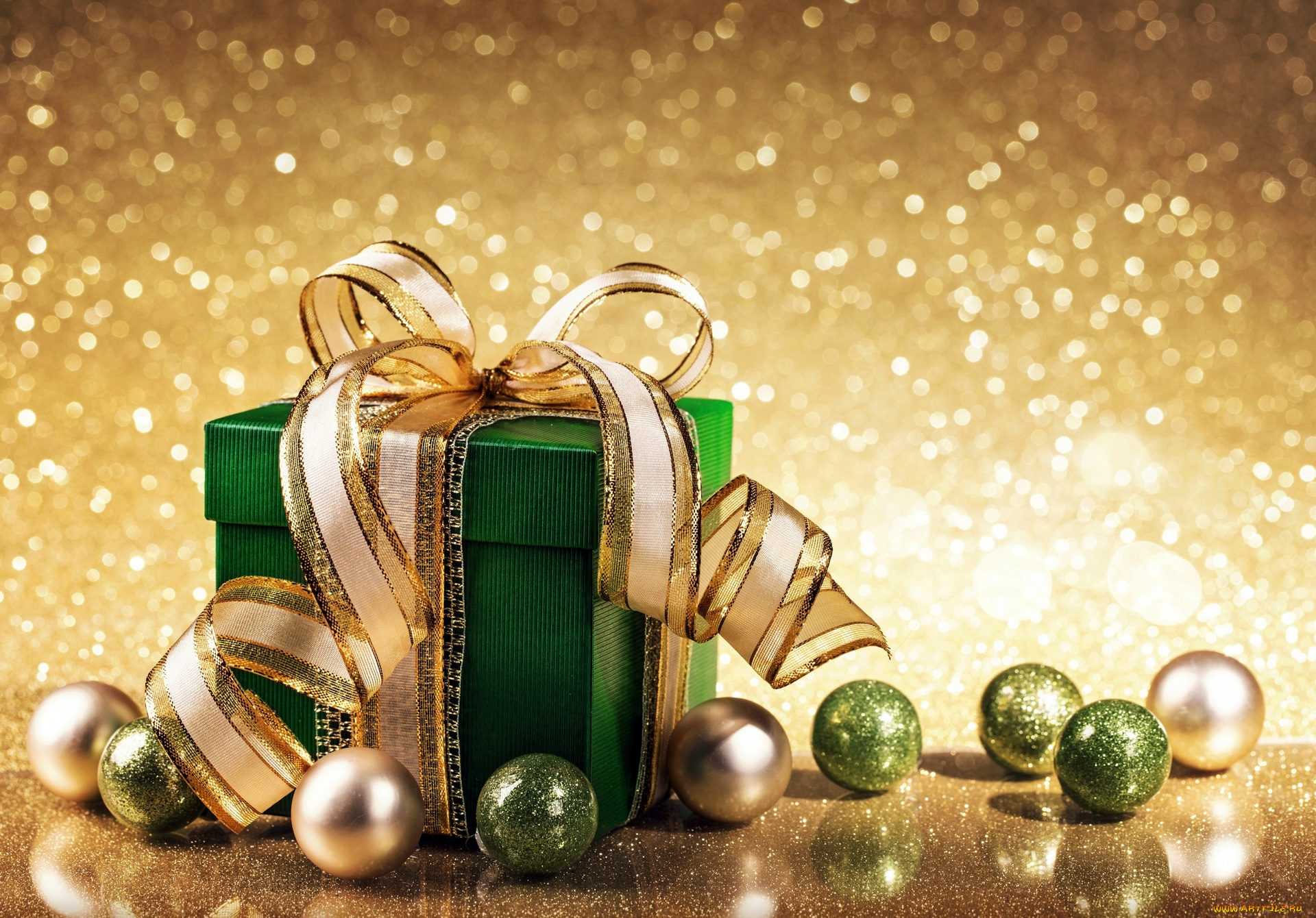 праздничные, подарки, и, коробочки, лента, бант, коробка