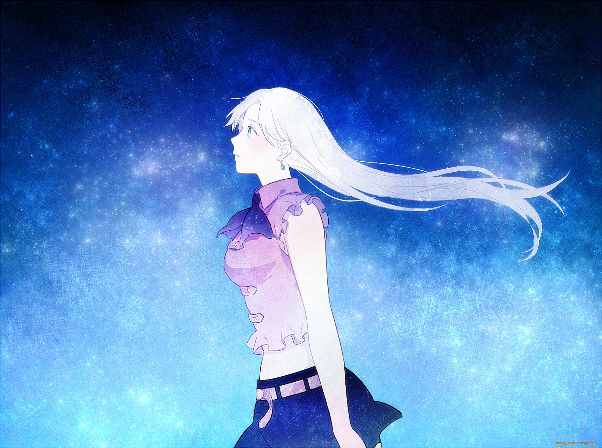 аниме, nanatsu, no, taizai, девушка