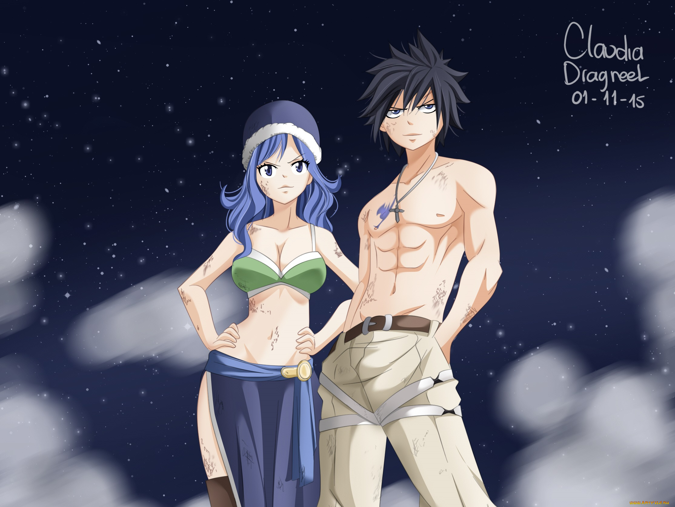 аниме, fairy, tail, хвост, феи