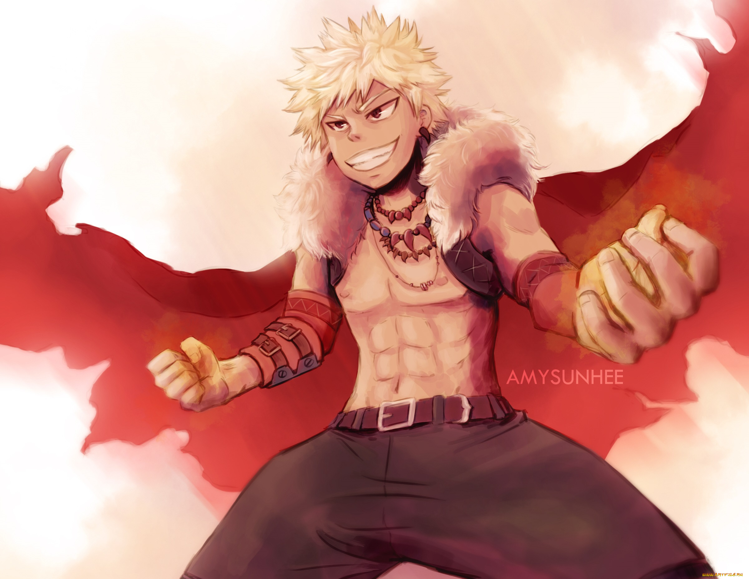 аниме, boku, no, hero, academia, бакуго