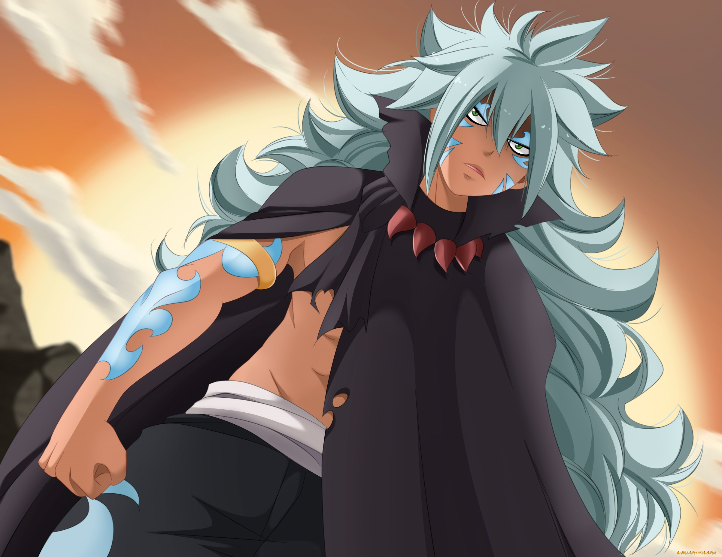 аниме, fairy, tail, акнология