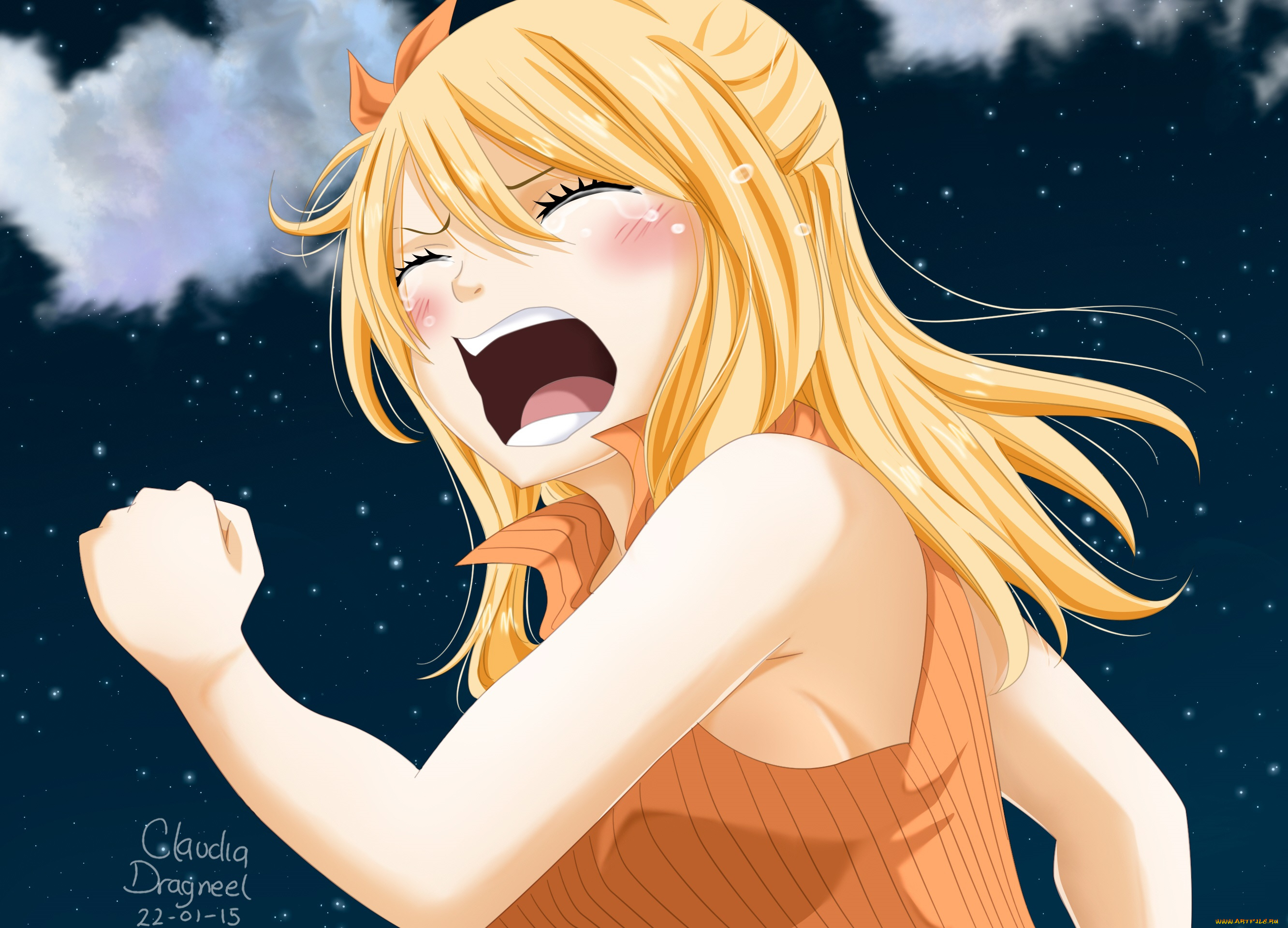 аниме, fairy, tail, хвост, феи