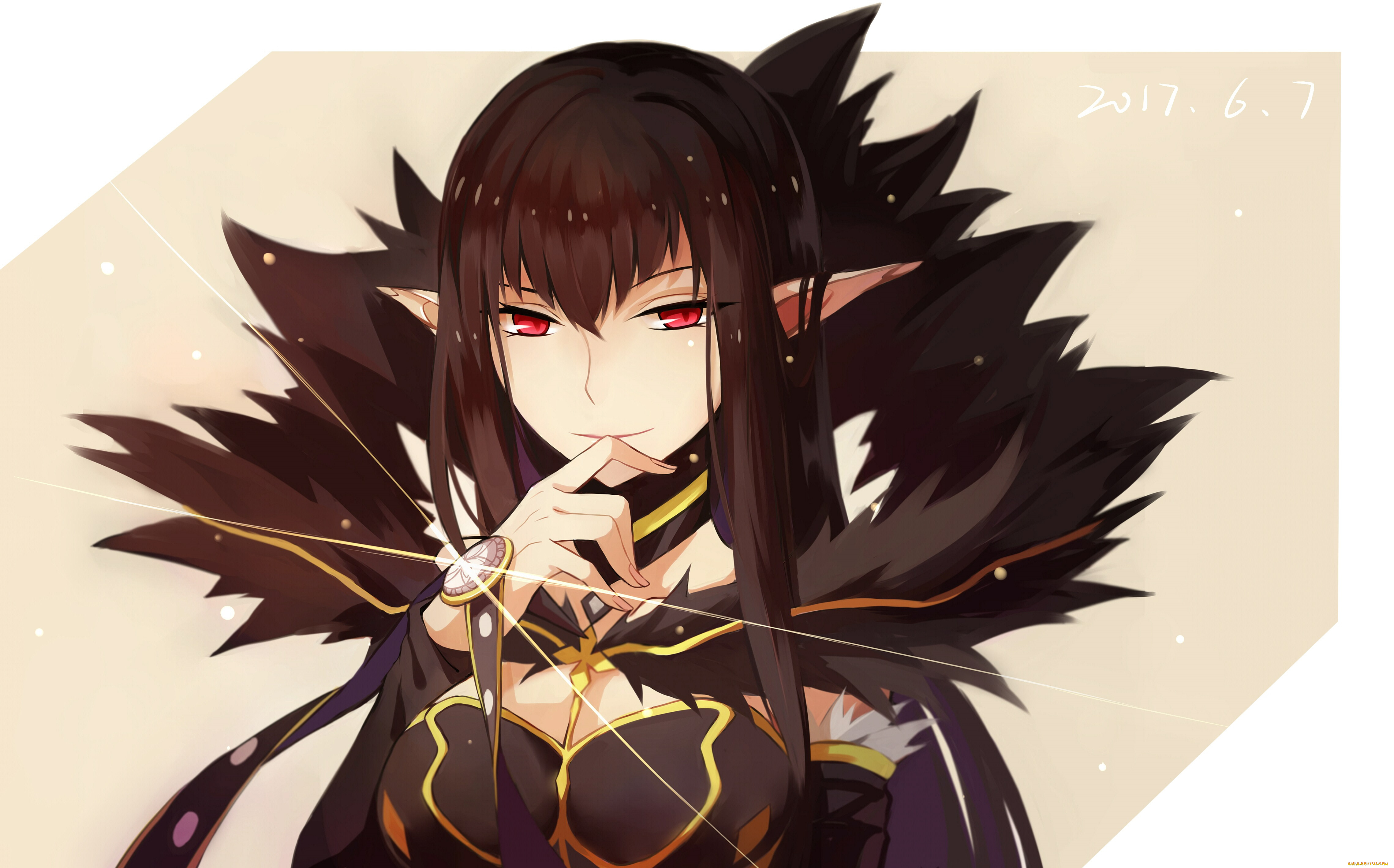 аниме, fate, stay, night, девушка