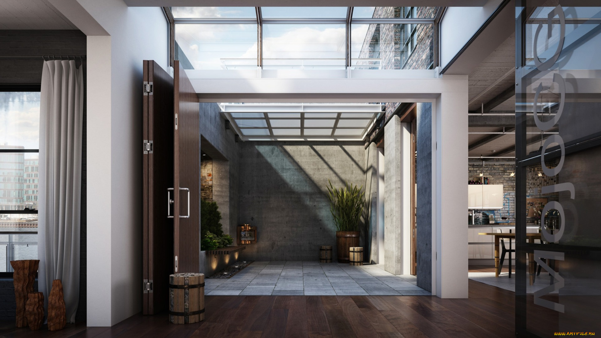 3д, графика, реализм, , realism, mojocg, flagship, помещение, дизайн