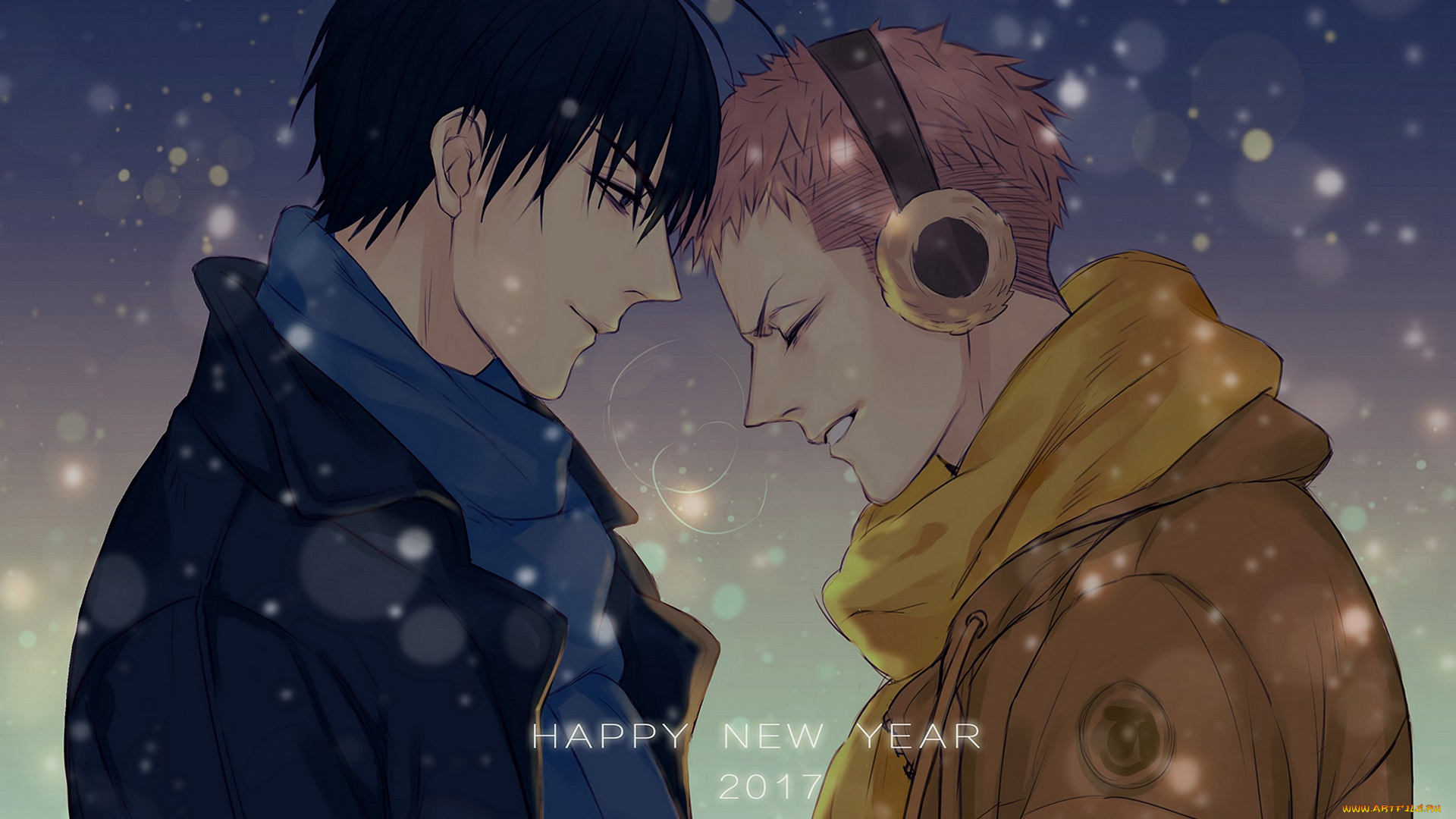 аниме, 19, days, парни