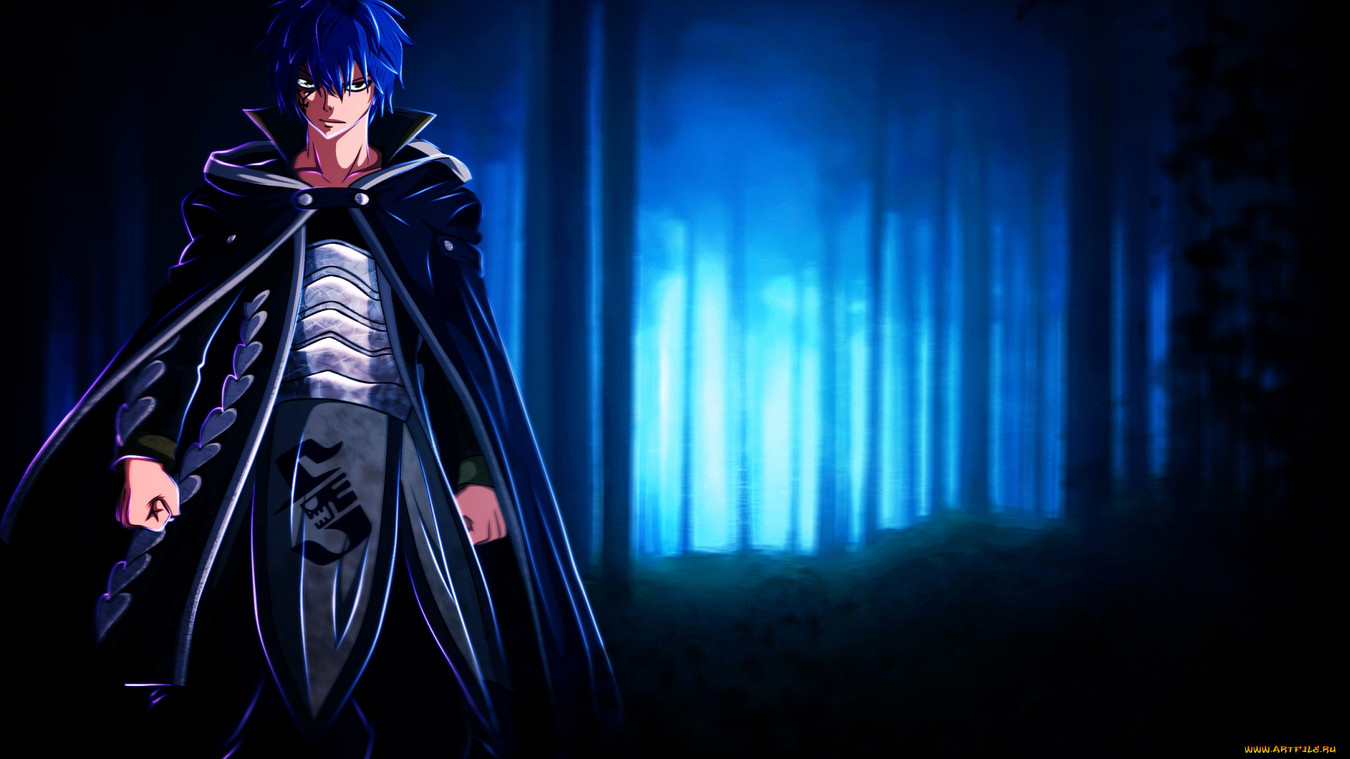 аниме, fairy, tail, jellal, fernandes, маг, волшебник