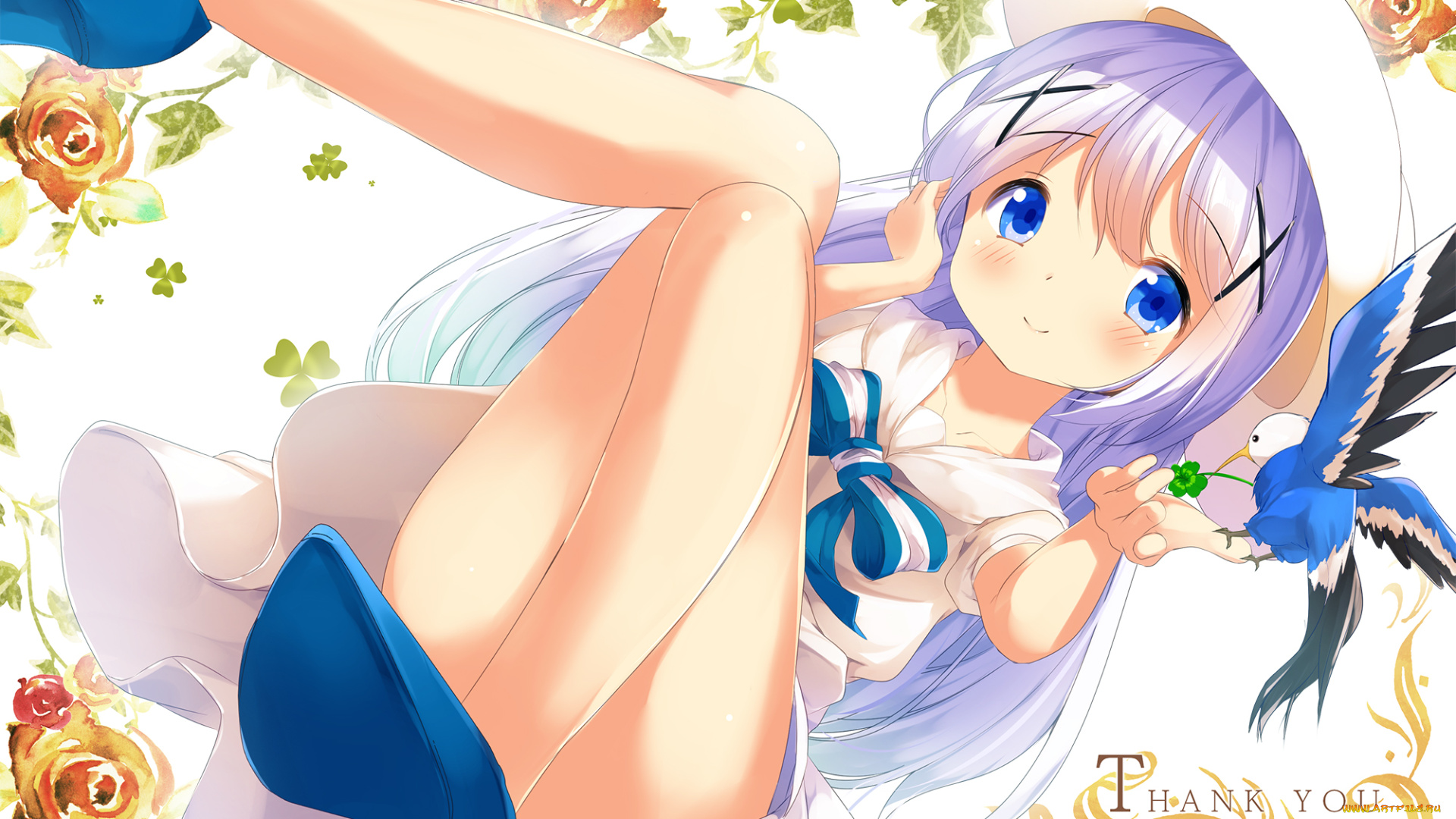 аниме, gochuumon, wa, usagi, desu, ka, девушка