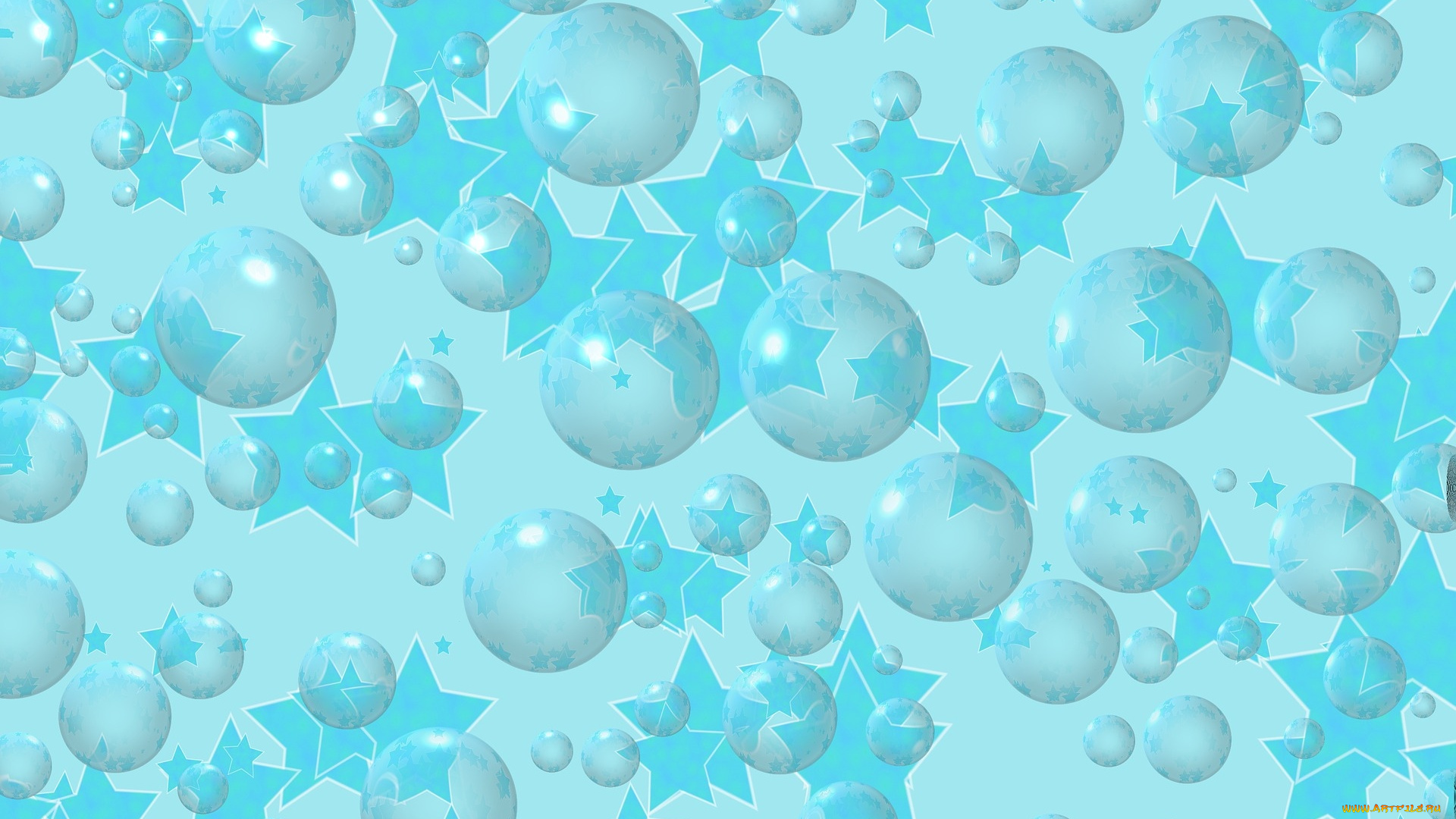 векторная, графика, графика, , graphics, пузыри, звезды