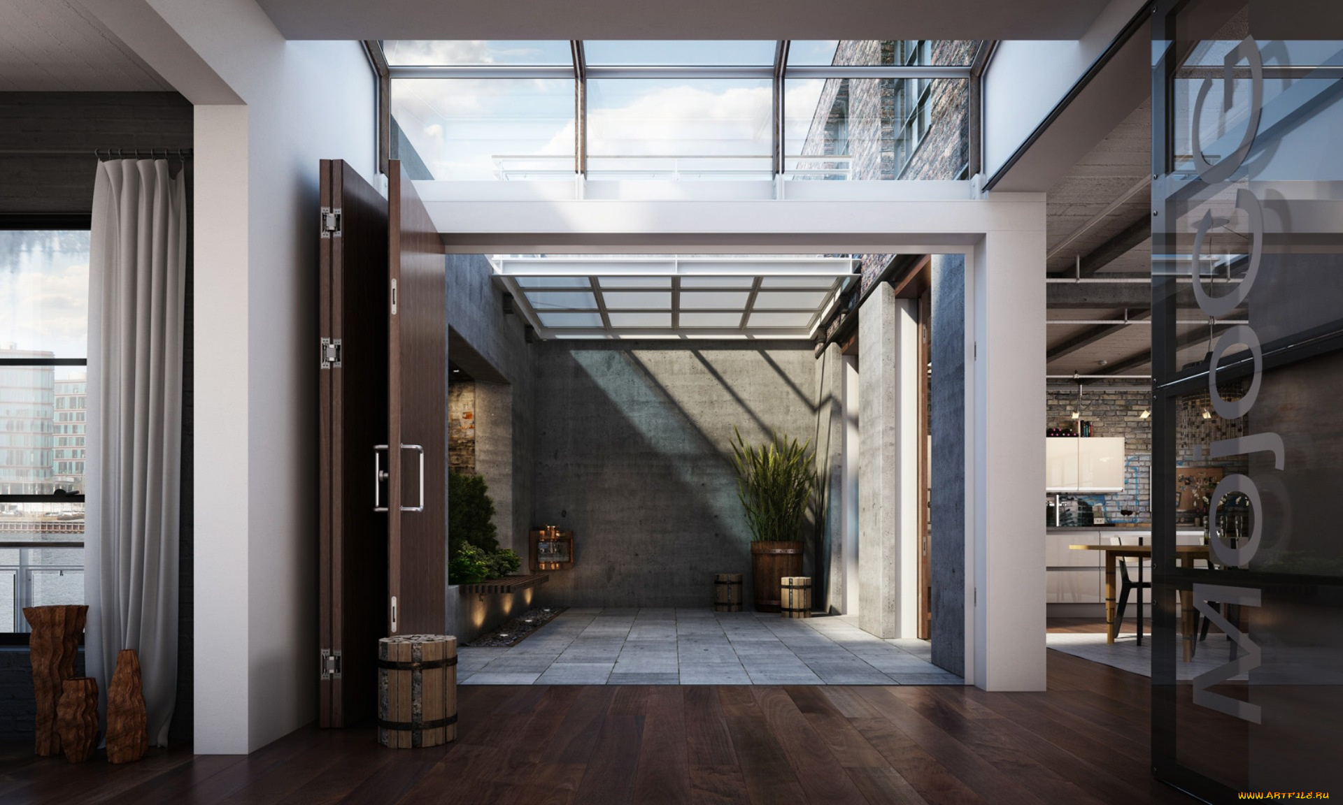 3д, графика, реализм, , realism, mojocg, flagship, помещение, дизайн