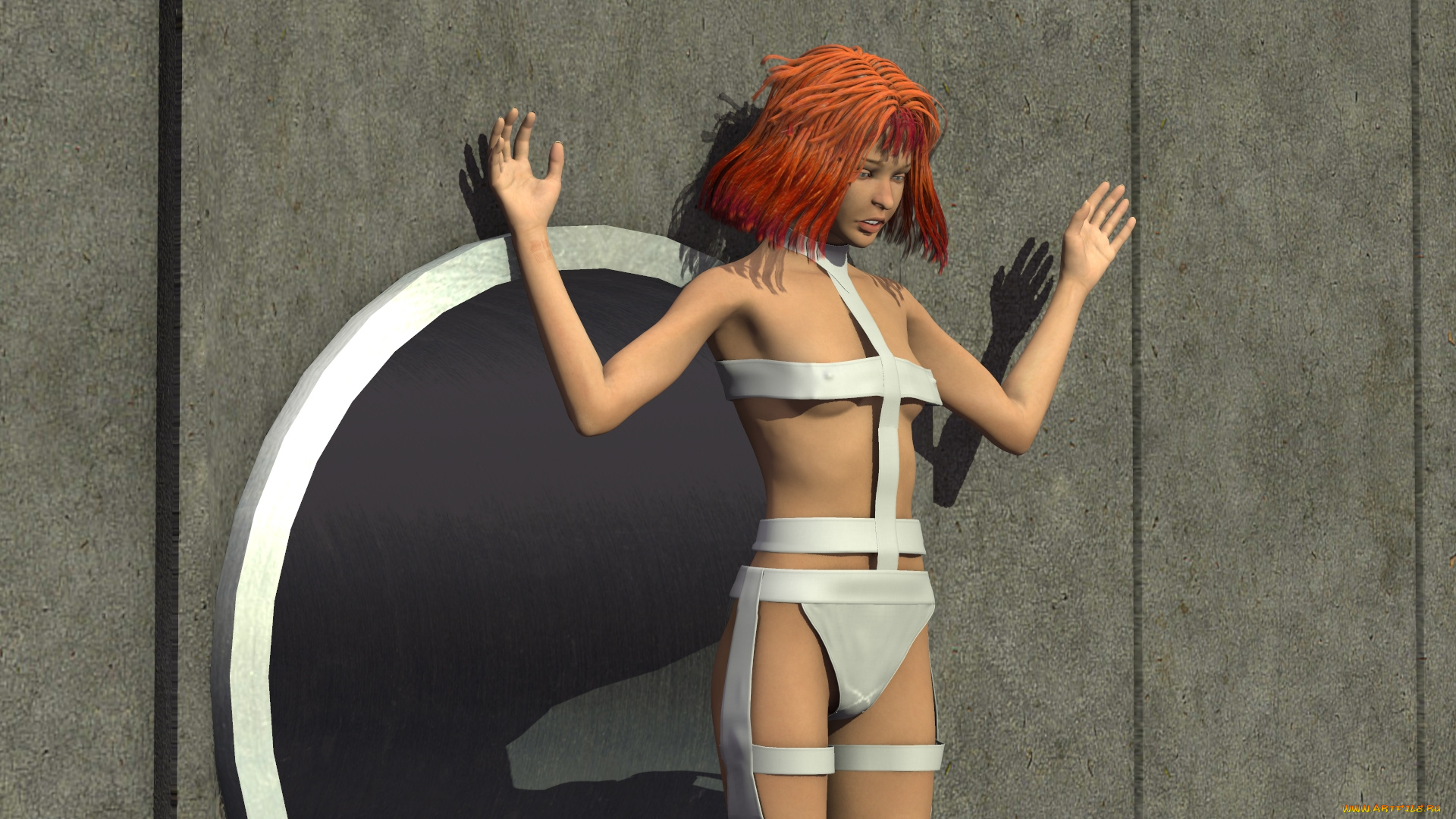 3д, графика, фантазия, , fantasy, взгляд, фон, девушка