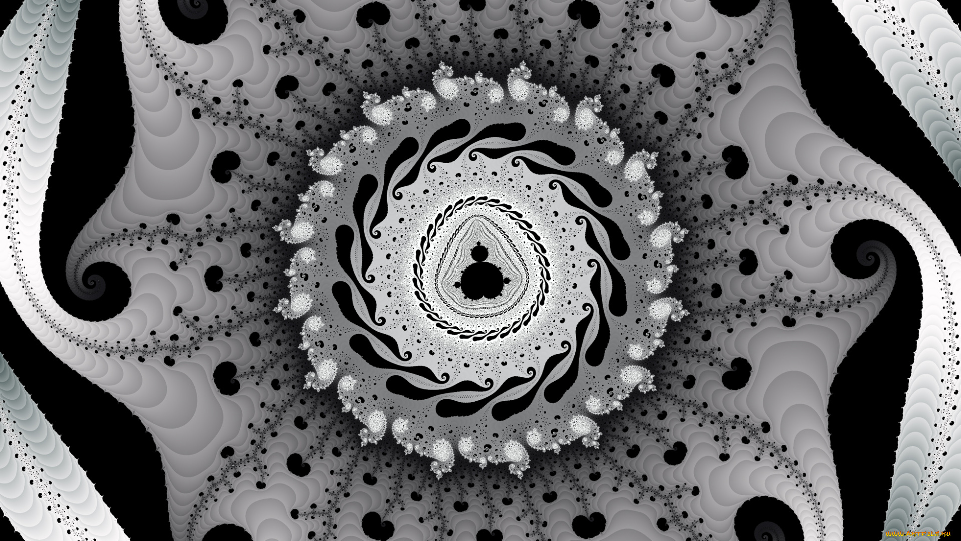 3д, графика, фракталы, , fractal, цвет, узор, фон