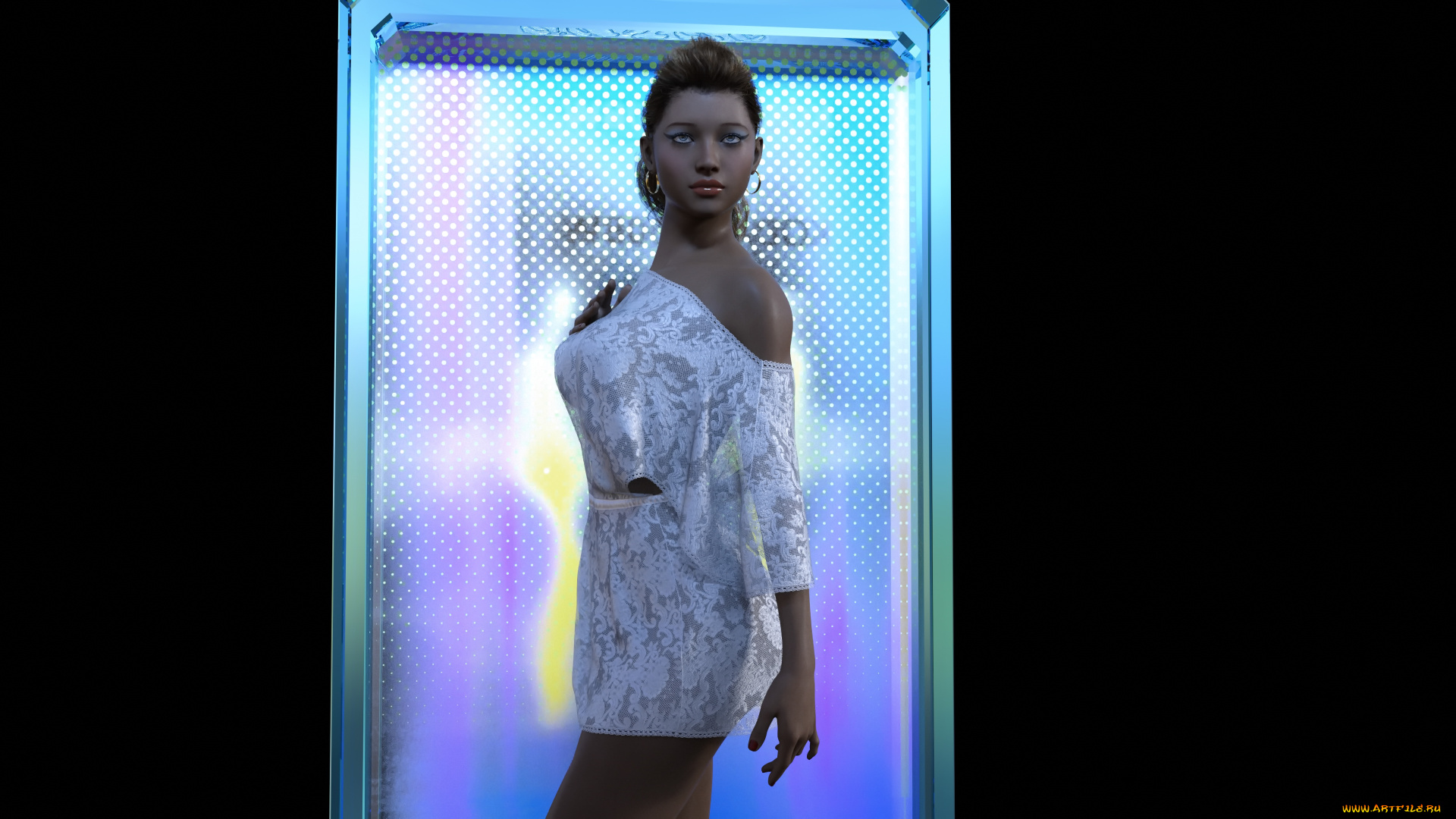 3д, графика, люди, , people, фон, взгляд, девушка