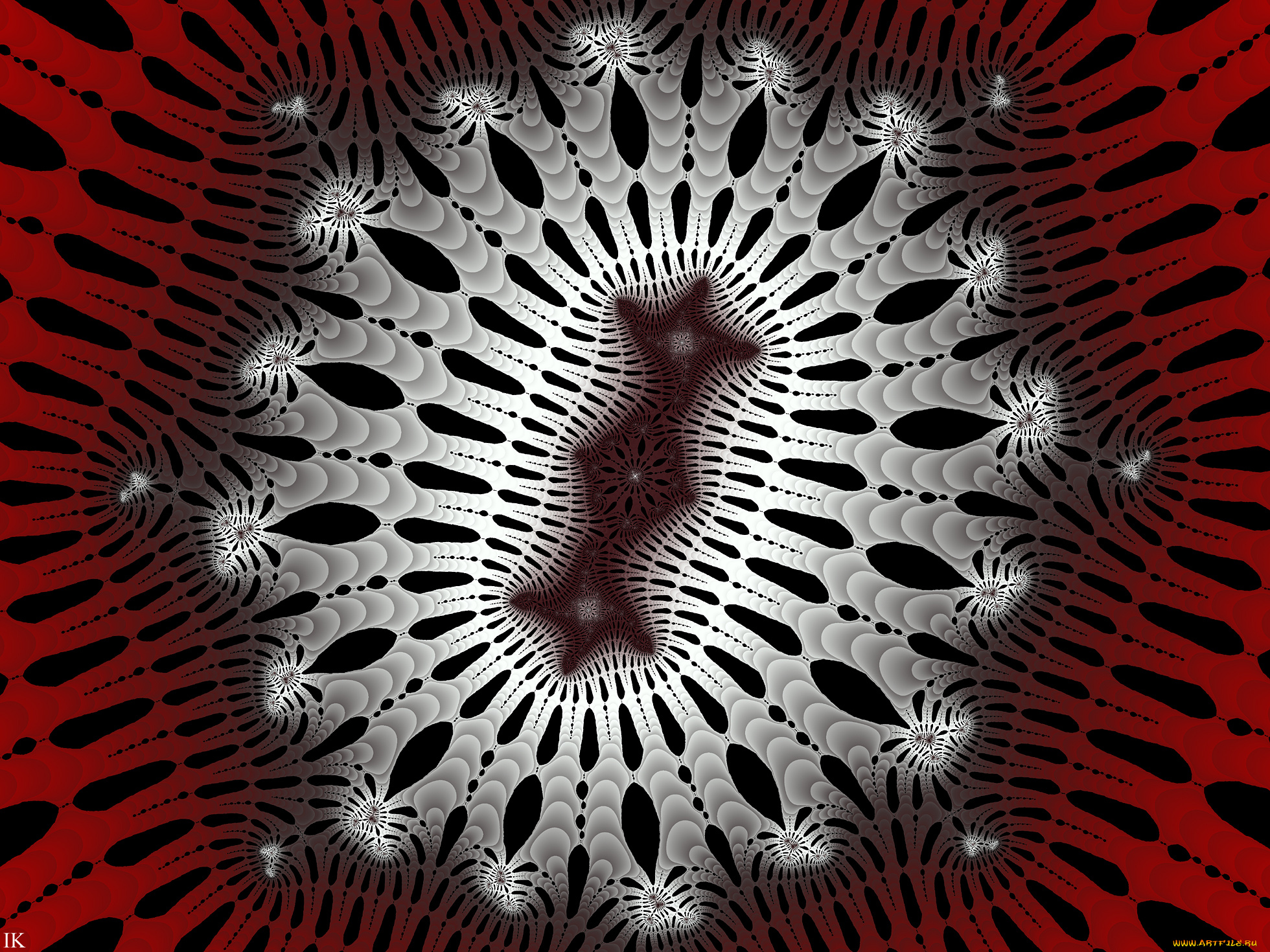 3д, графика, фракталы, , fractal, цвет, фон, узор