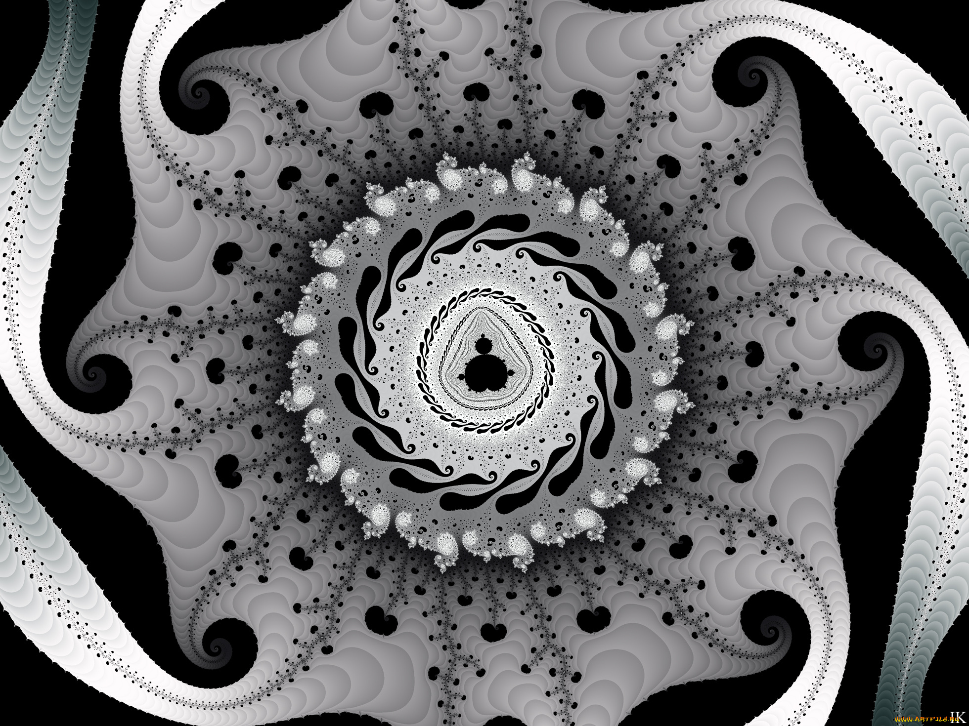 3д, графика, фракталы, , fractal, цвет, узор, фон