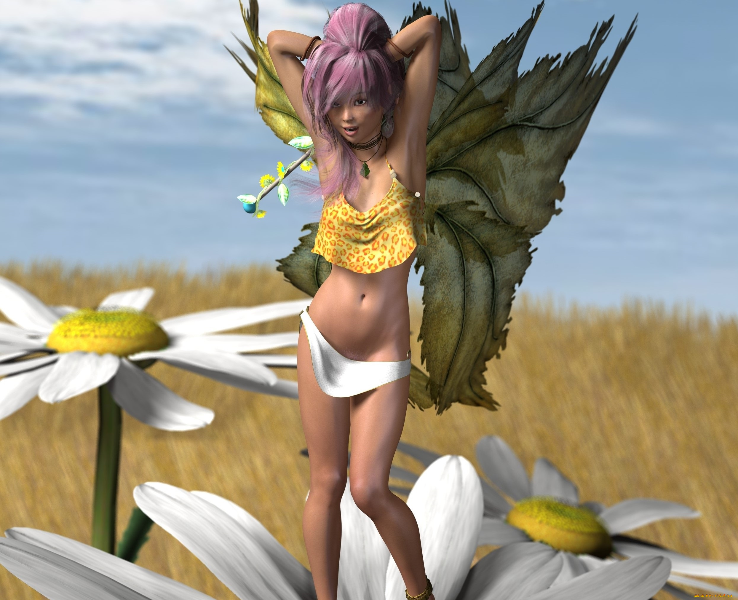 3д, графика, эльфы, , elves, эльфийка, взгляд, фон