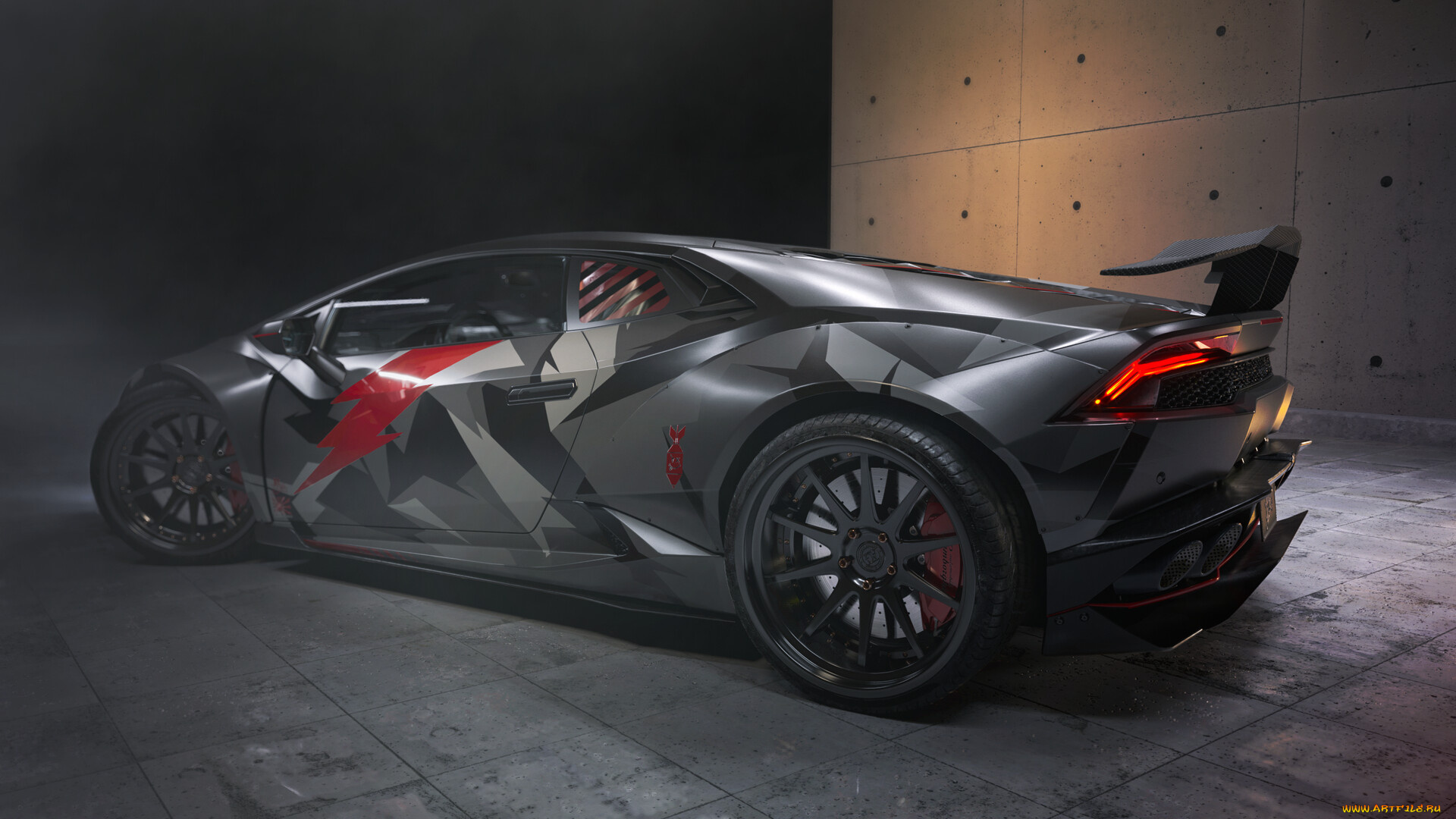 lamborghini, huracan, performante, liberty, walk, camo, автомобили, 3д, lamborghini, huracan, performante, liberty, walk, camo