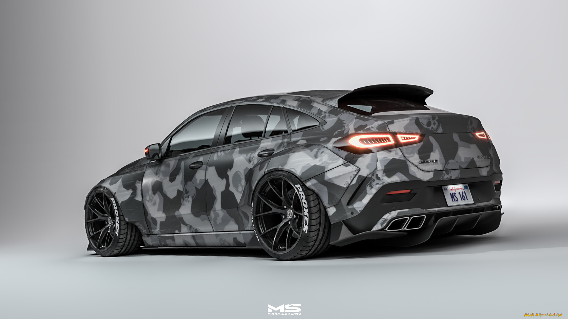 mercedes-banz, gle, coupe, автомобили, 3д, mercedes, benz, gle, coupe