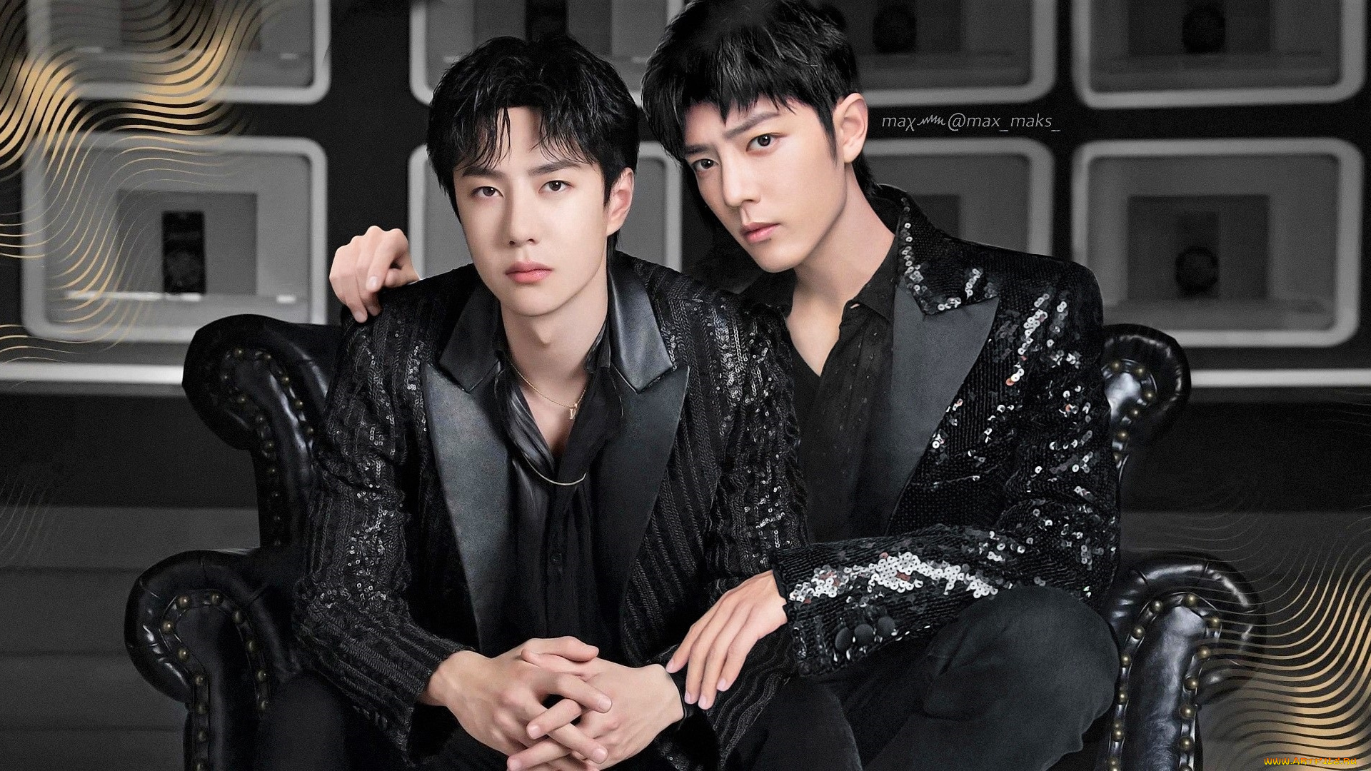 разное, знаменитости, ван, ибо, сяо, чжань