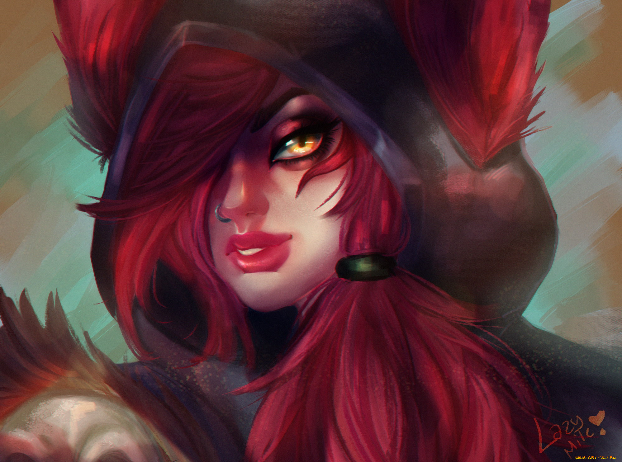 видео, игры, league, of, legends, xayah