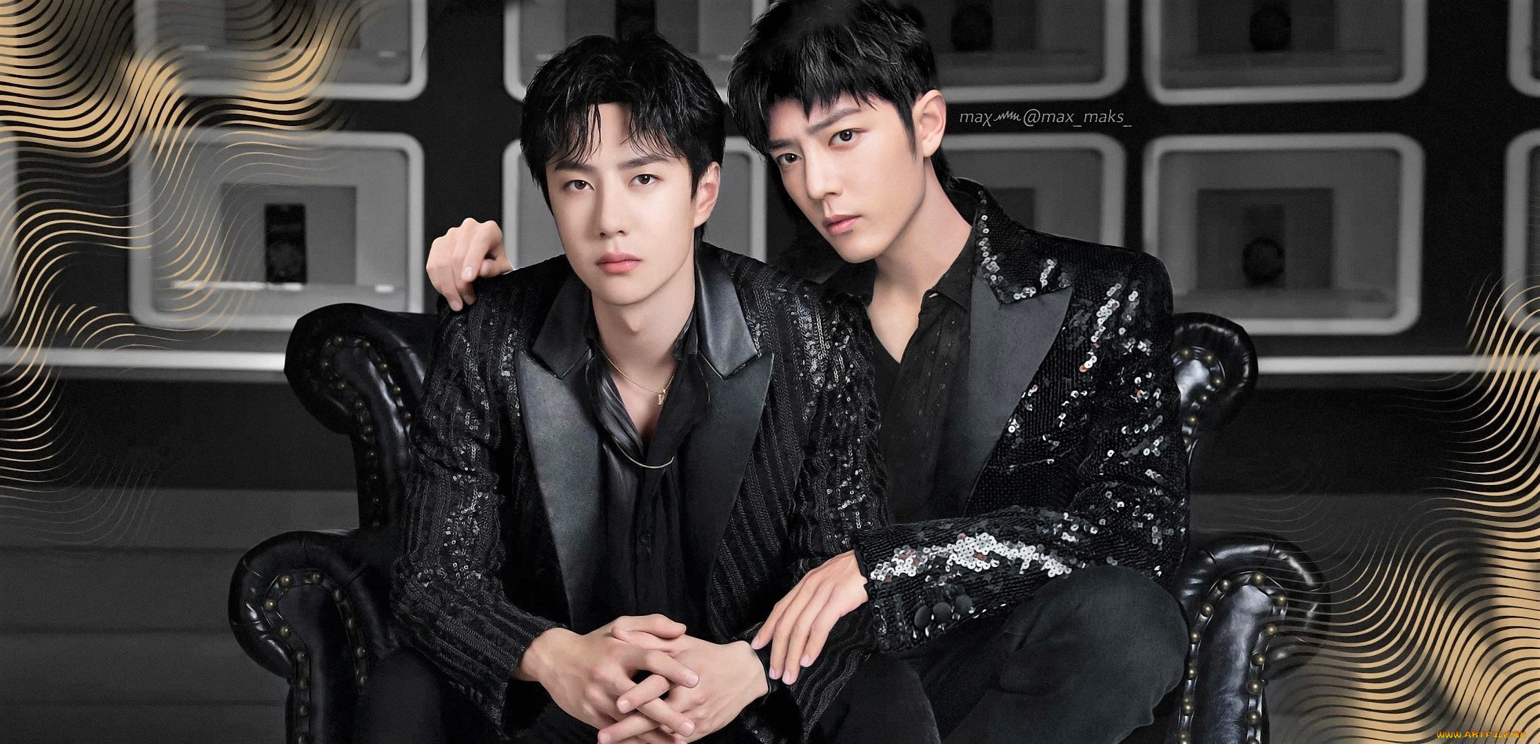 разное, знаменитости, ван, ибо, сяо, чжань