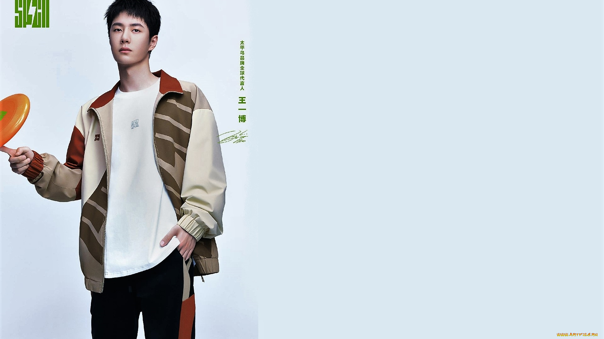 мужчины, wang, yi, bo, куртка, футболка, палец