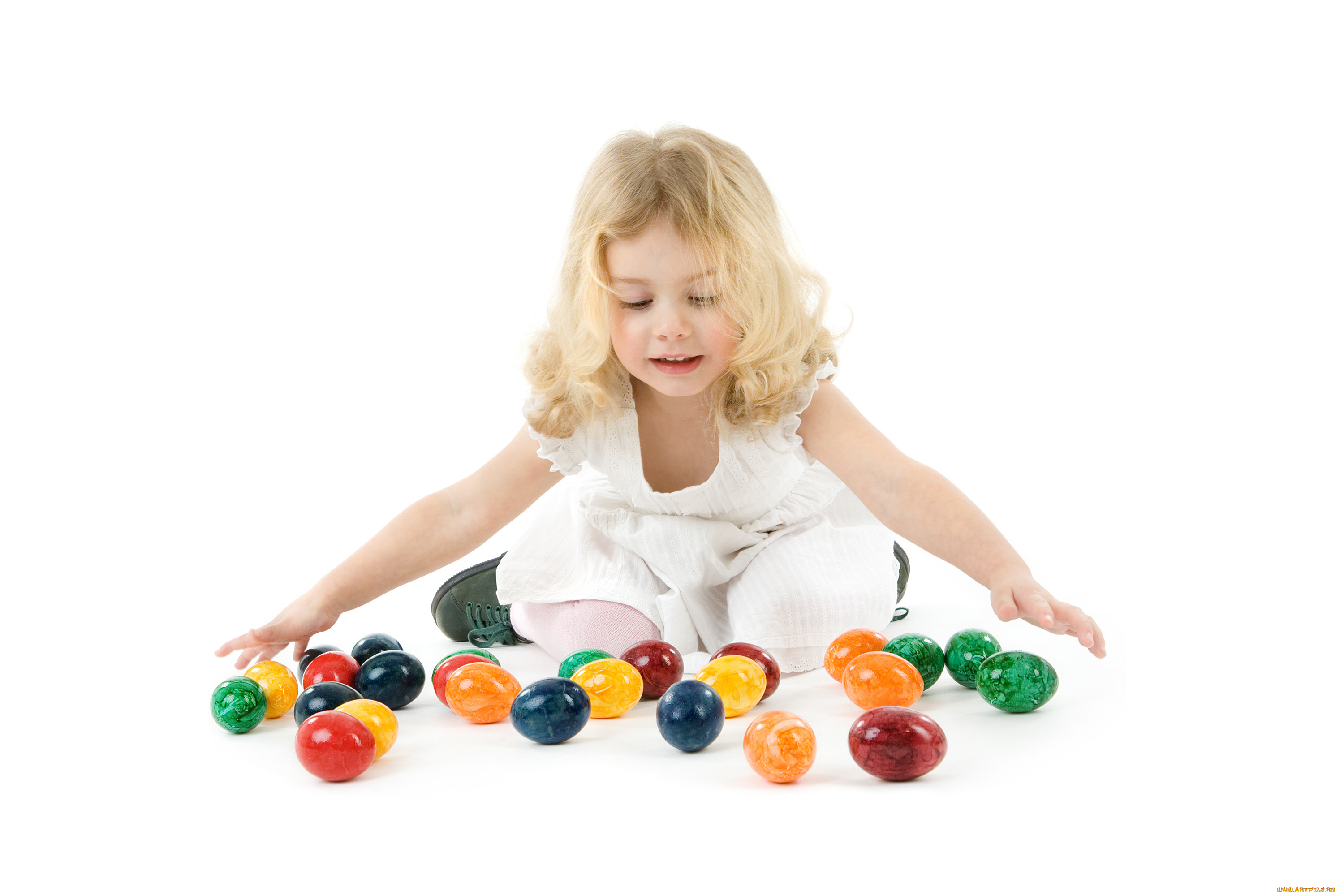 разное, дети, девочка, яйца
