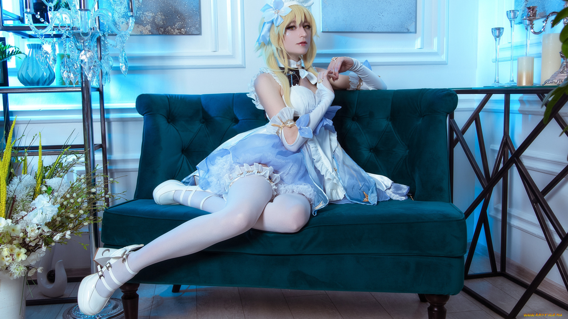 momo, cosplay, девушки, momo, девушка, женщина, блондинка, светловолосая, сексуальная, модель, звезда, позирует, разная, обувь, верхняя, стильная, одежда, нижнее, эротическое, бельё, трусы, лифчик, колготки, чулки, аксессуары, макияж, и, множество, элементов, на, фотографии