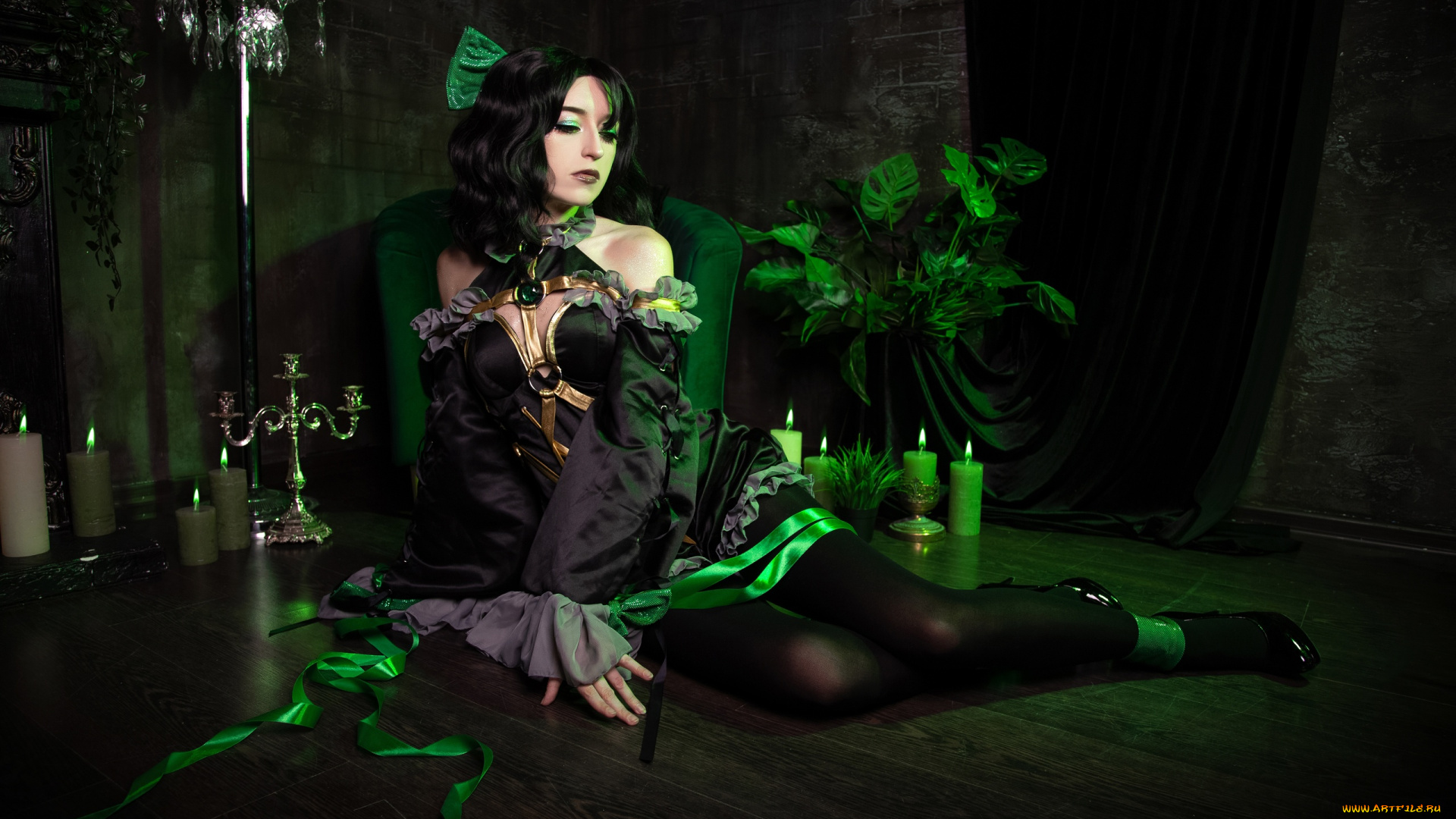 momo, cosplay, девушки, momo, девушка, женщина, брюнетка, темноволосая, сексуальная, модель, звезда, позирует, разная, обувь, верхняя, стильная, одежда, нижнее, эротическое, бельё, трусы, лифчик, колготки, чулки, аксессуары, макияж, и, множество, элементов, на, фотографии