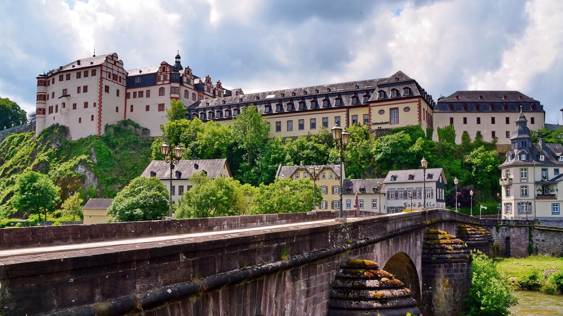 weilburg, castle, города, замки, германии, weilburg, castle