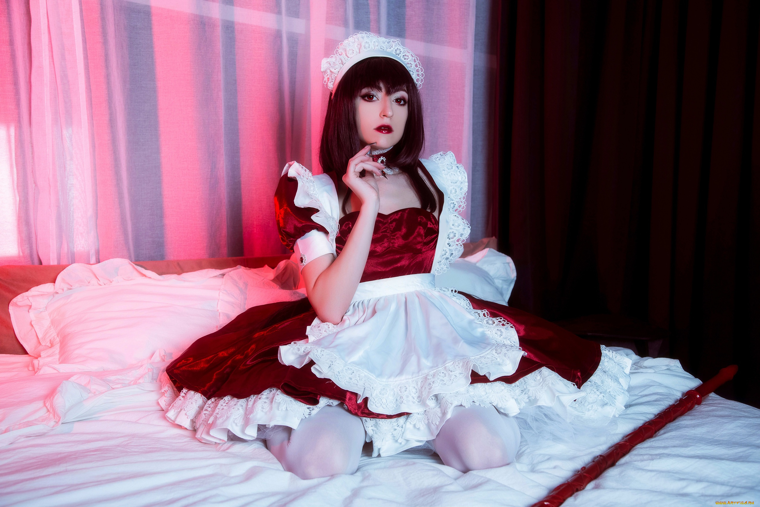 momo, cosplay, девушки, momo, девушка, женщина, шатенка, темноволосая, сексуальная, модель, звезда, позирует, разная, обувь, верхняя, стильная, одежда, нижнее, эротическое, бельё, трусы, лифчик, колготки, чулки, аксессуары, макияж, и, множество, элементов, на, фотографии