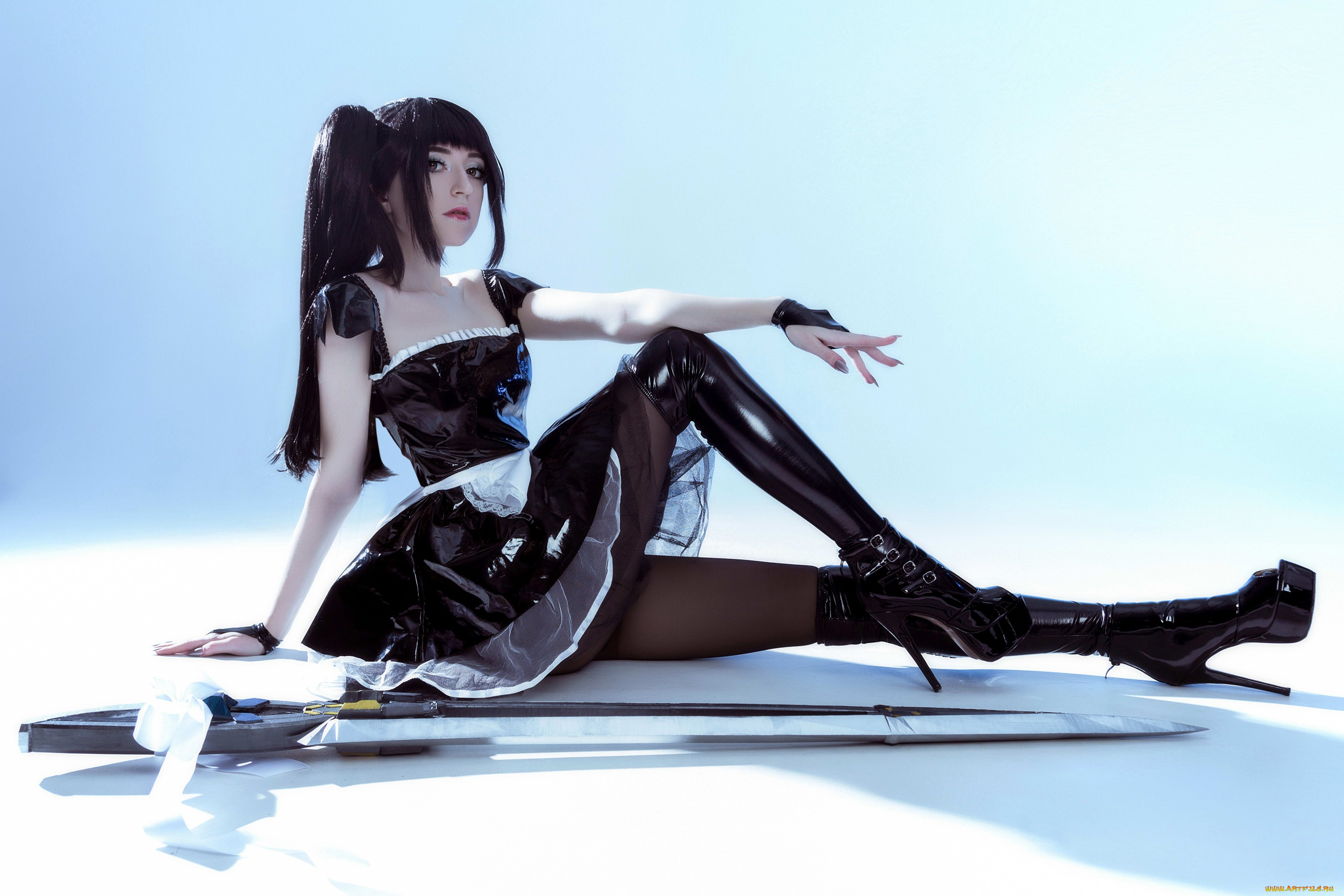 momo, cosplay, девушки, momo, девушка, женщина, брюнетка, темноволосая, сексуальная, модель, звезда, позирует, разная, обувь, верхняя, стильная, одежда, нижнее, эротическое, бельё, трусы, лифчик, колготки, чулки, аксессуары, макияж, и, множество, элементов, на, фотографии