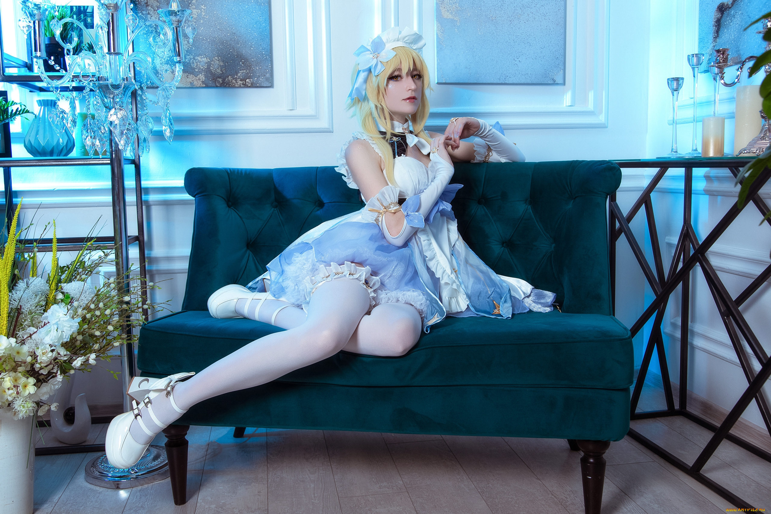 momo, cosplay, девушки, momo, девушка, женщина, блондинка, светловолосая, сексуальная, модель, звезда, позирует, разная, обувь, верхняя, стильная, одежда, нижнее, эротическое, бельё, трусы, лифчик, колготки, чулки, аксессуары, макияж, и, множество, элементов, на, фотографии