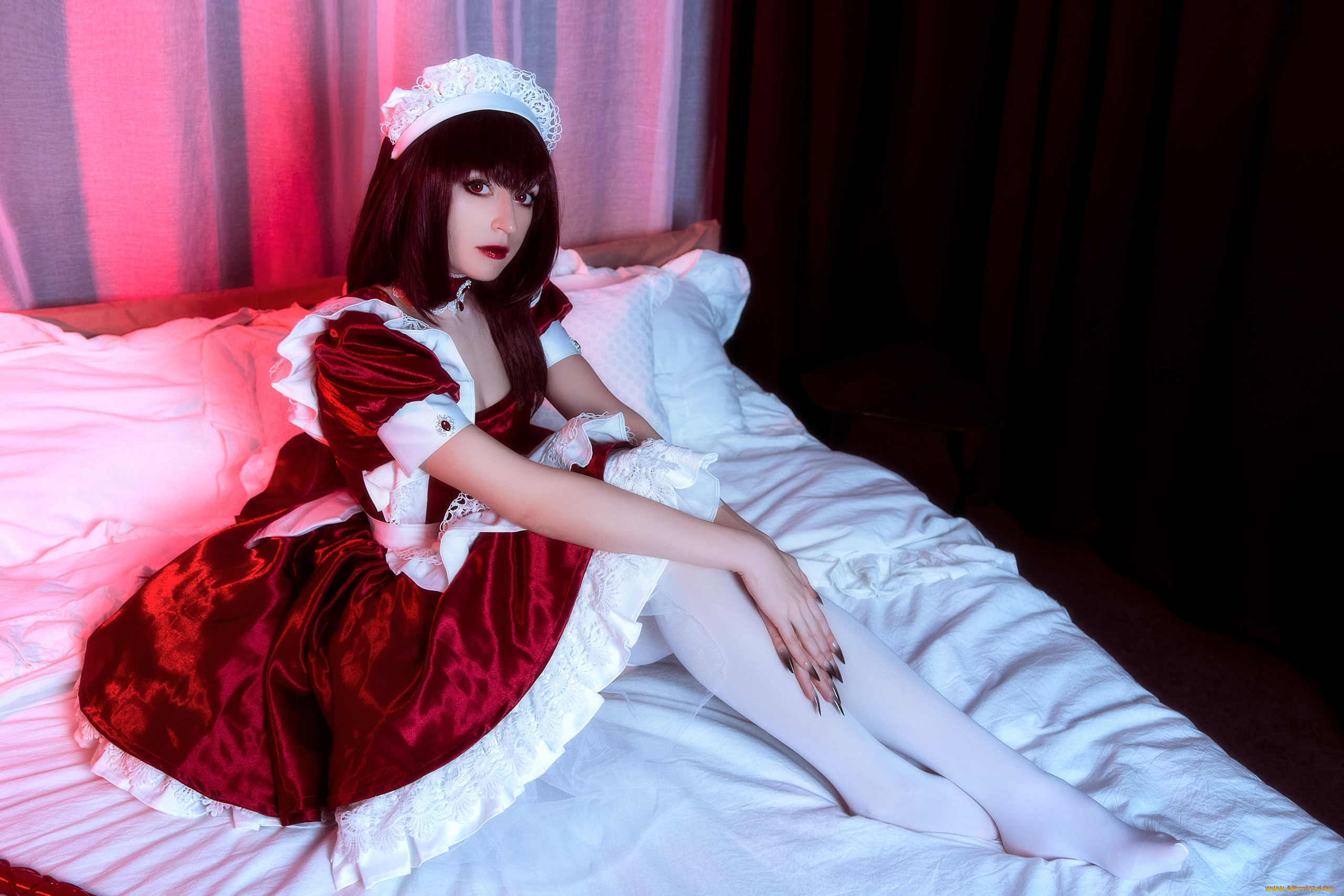 momo, cosplay, девушки, momo, девушка, женщина, рыжая, светлая, тёмная, сексуальная, модель, звезда, позирует, разная, обувь, верхняя, стильная, одежда, нижнее, эротическое, бельё, трусы, лифчик, колготки, чулки, аксессуары, макияж, и, множество, элементов, на, фотографии