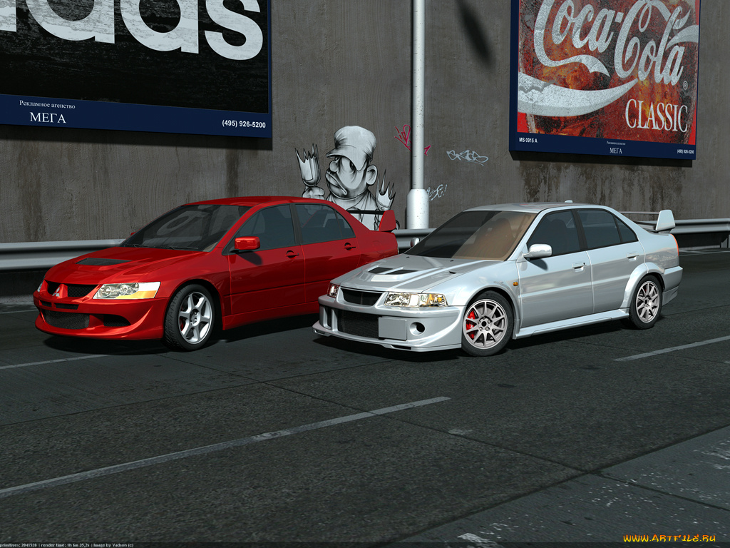 автомобили, 3д