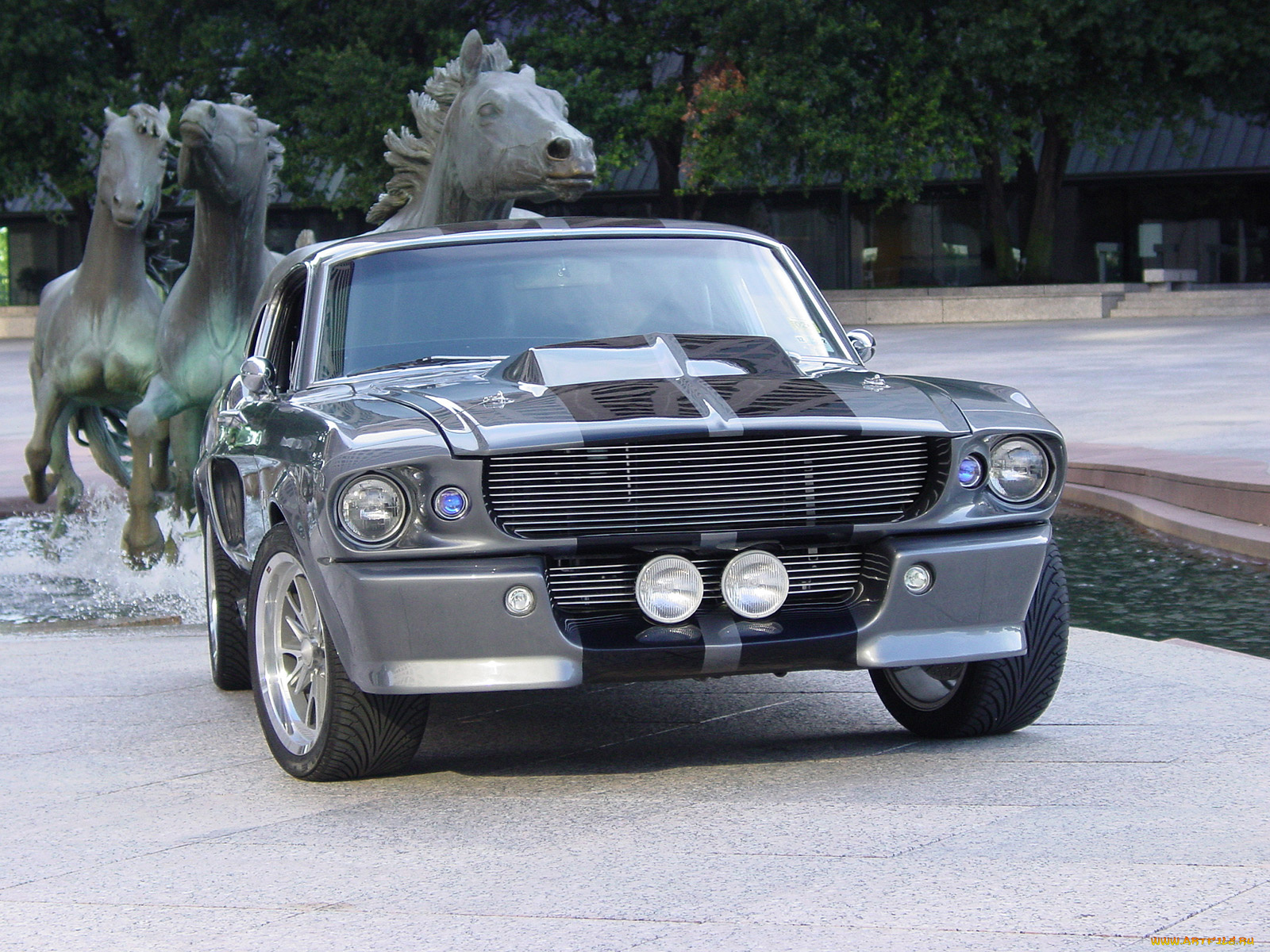 mustang, 1967, shelby, gt500, eleanor, автомобили, ford