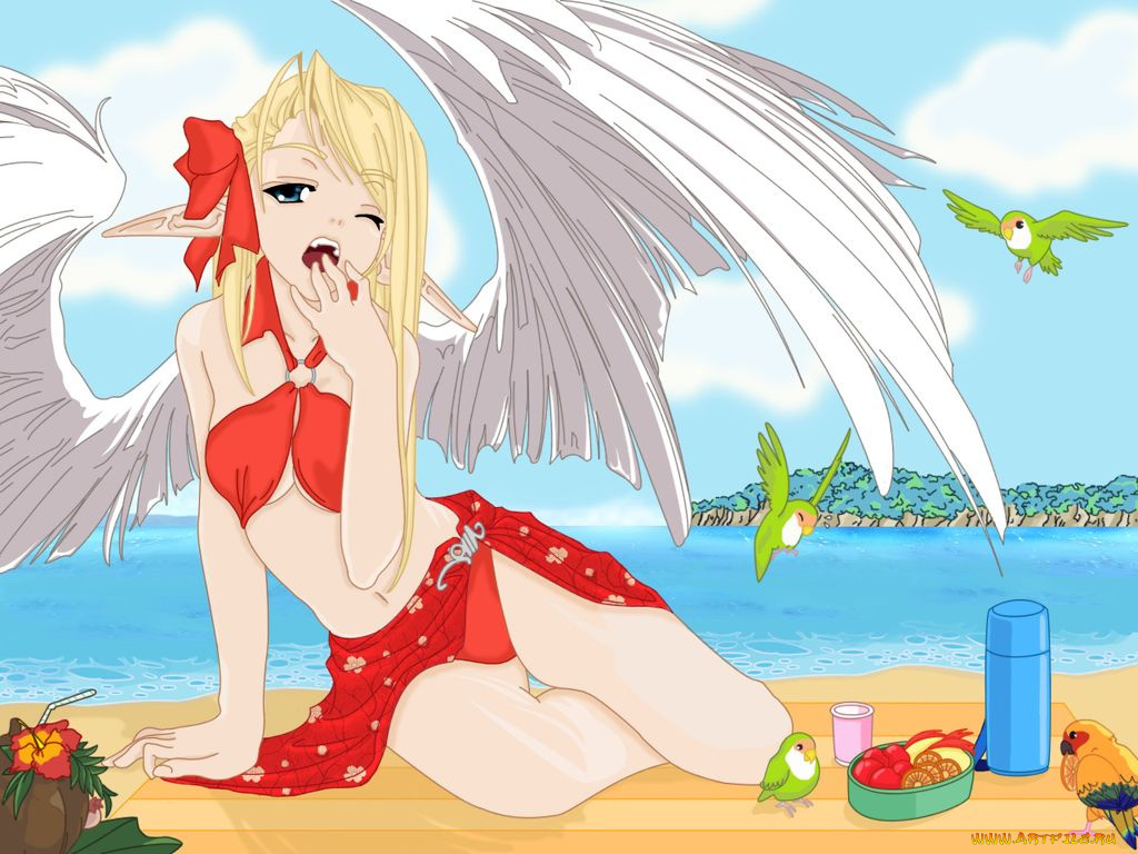 аниме, angels, demons