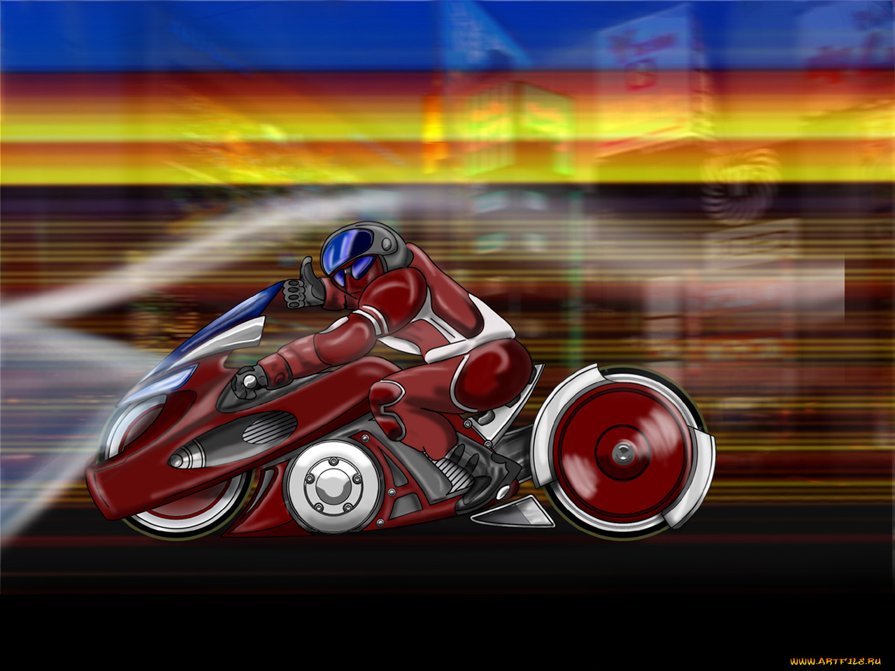 мотоциклы, 3d