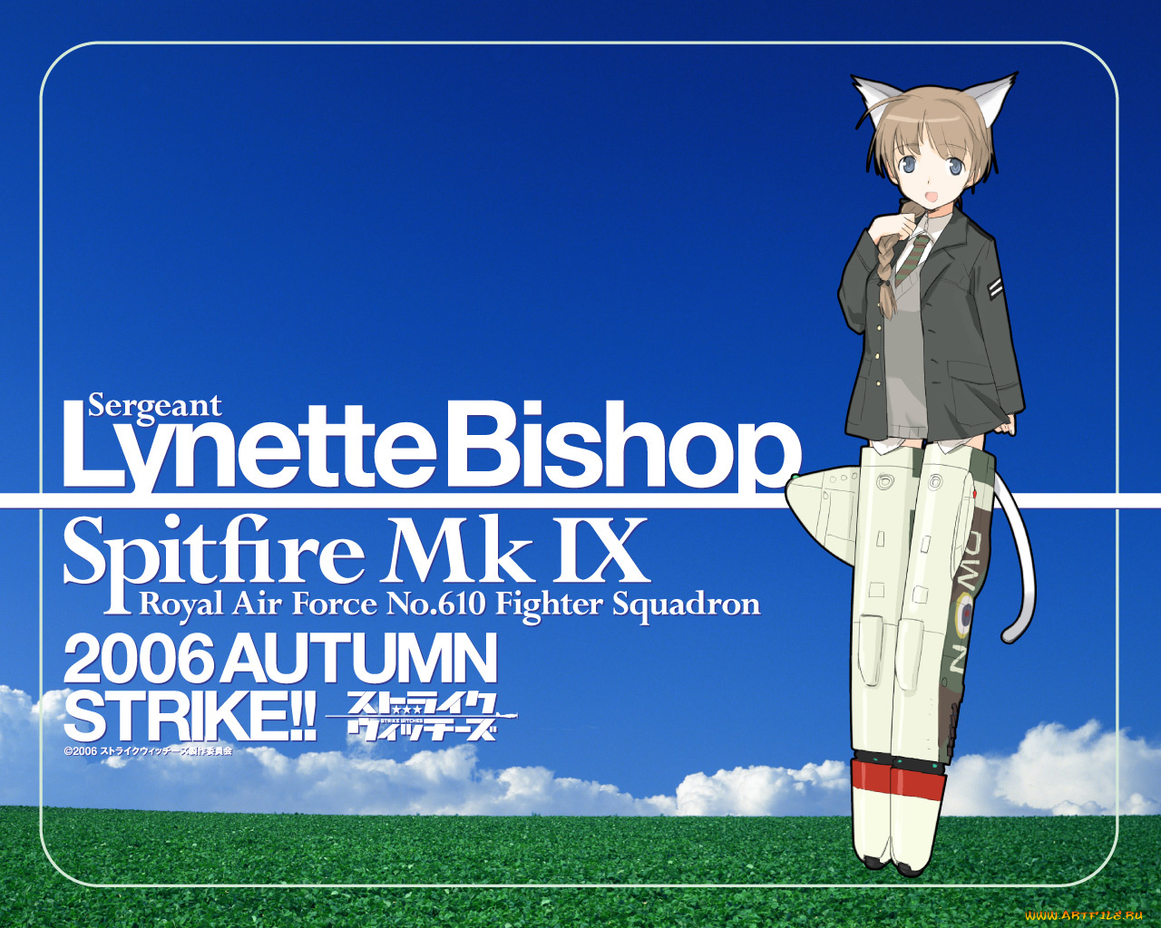 аниме, strike, witches