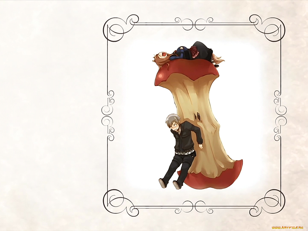 аниме, spice, and, wolf