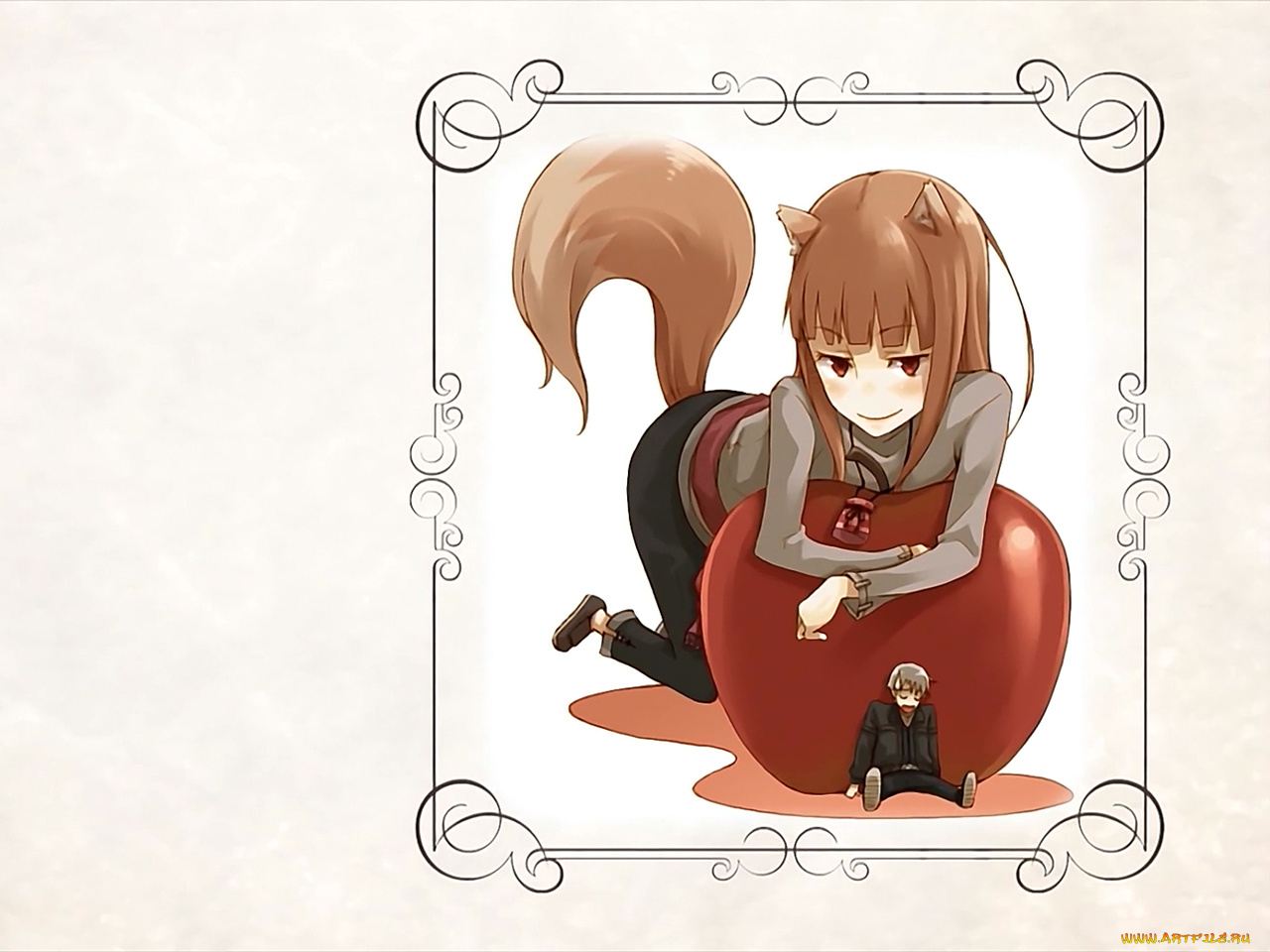 аниме, spice, and, wolf