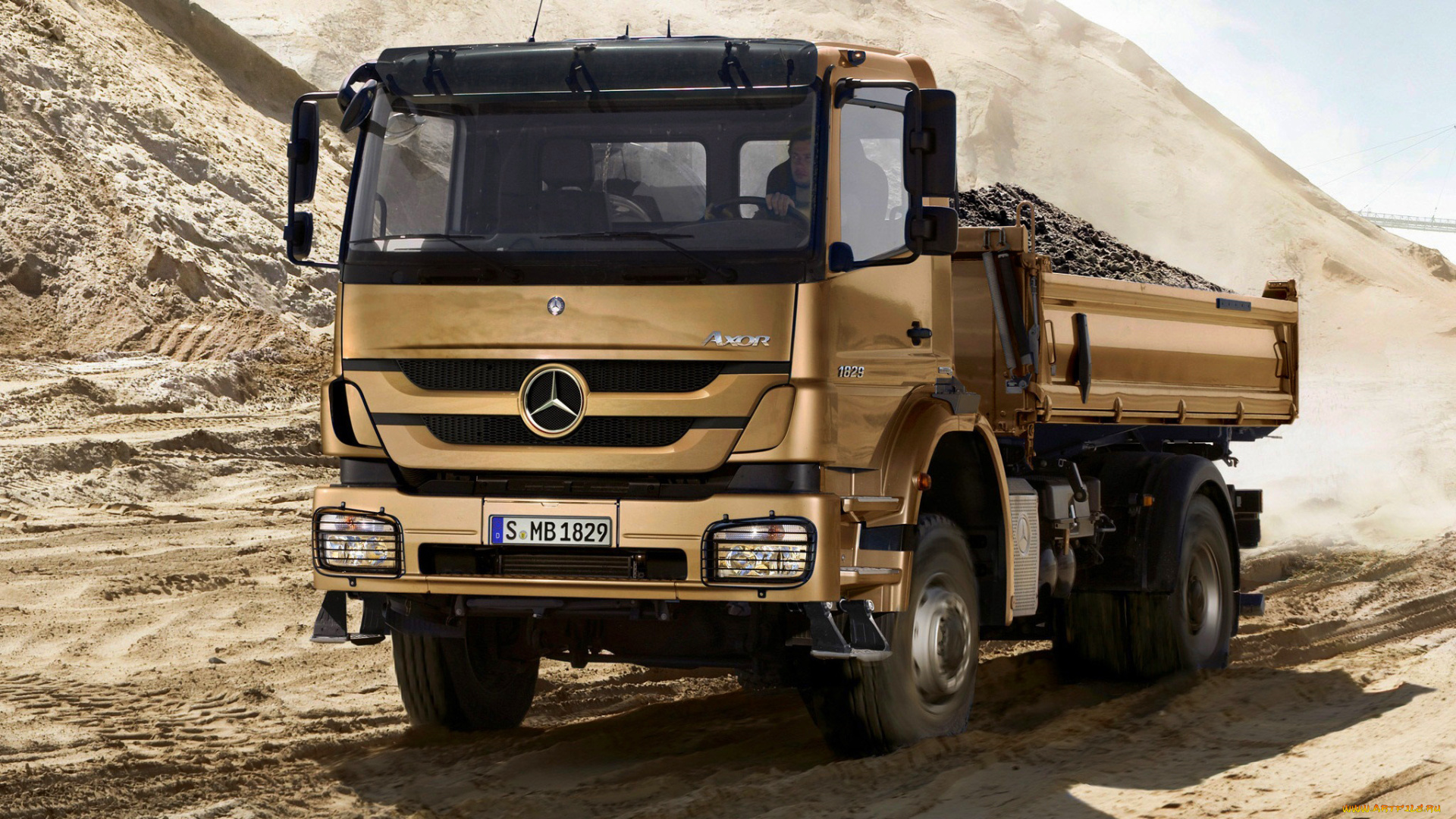 автомобили, mercedes, trucks
