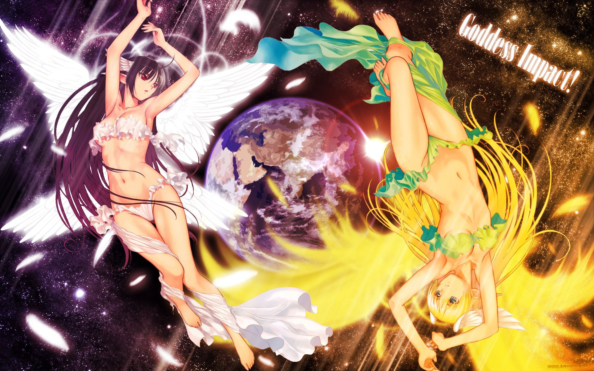 аниме, shining, tears, wind